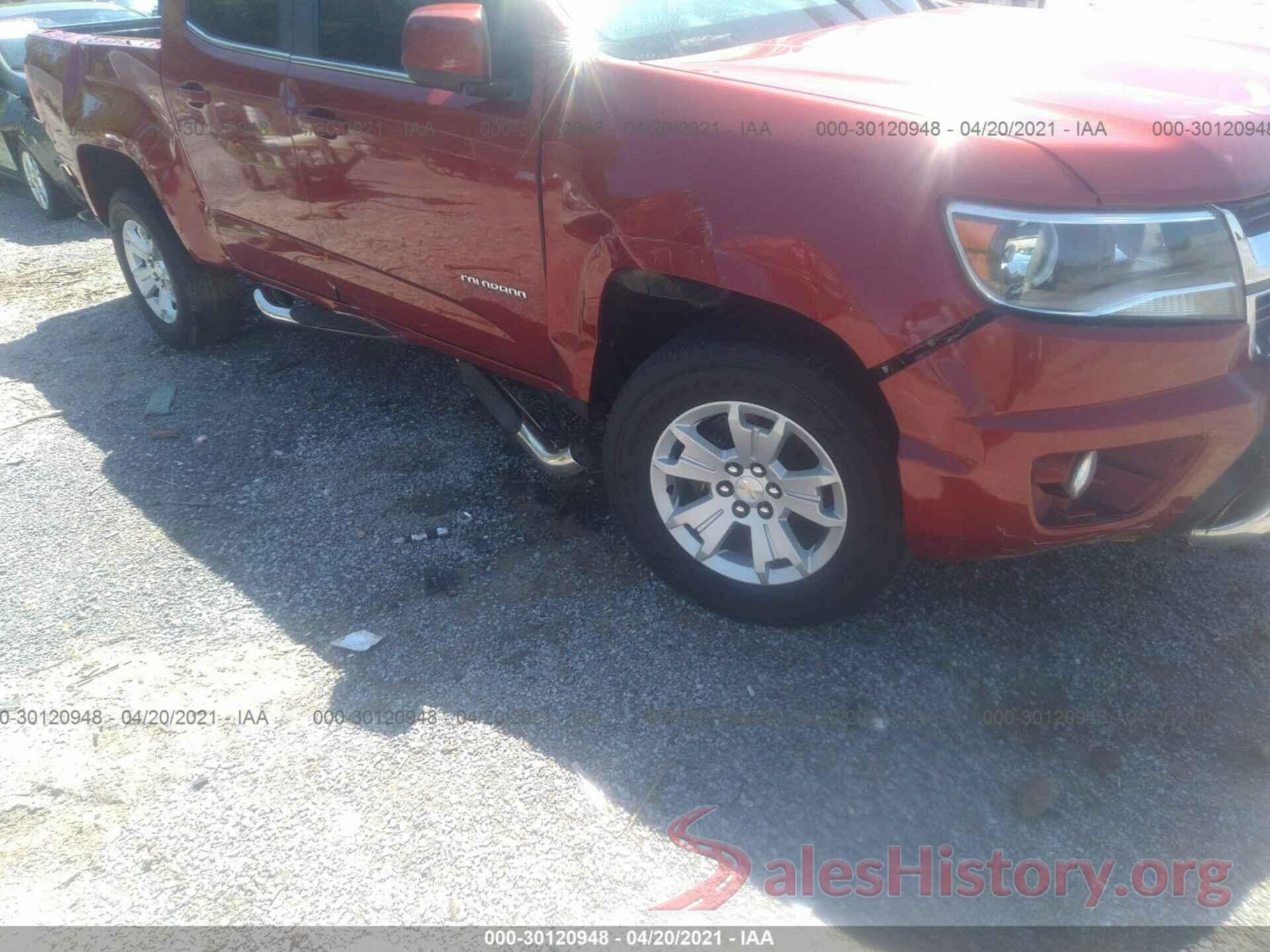 1GCGTCE37G1233520 2016 CHEVROLET COLORADO