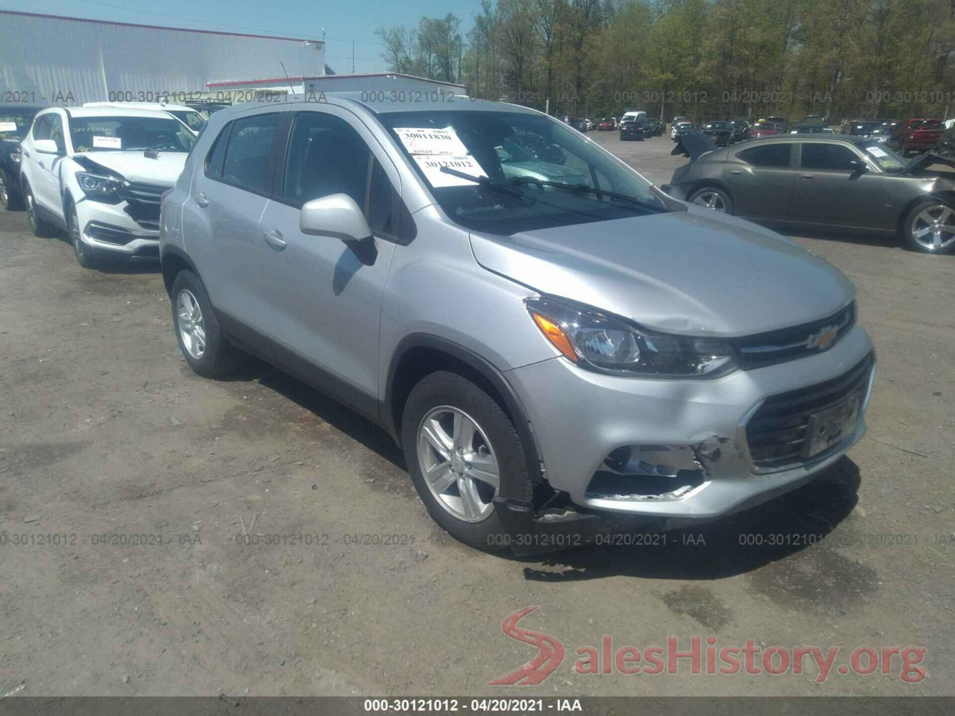 KL7CJKSB9LB316670 2020 CHEVROLET TRAX