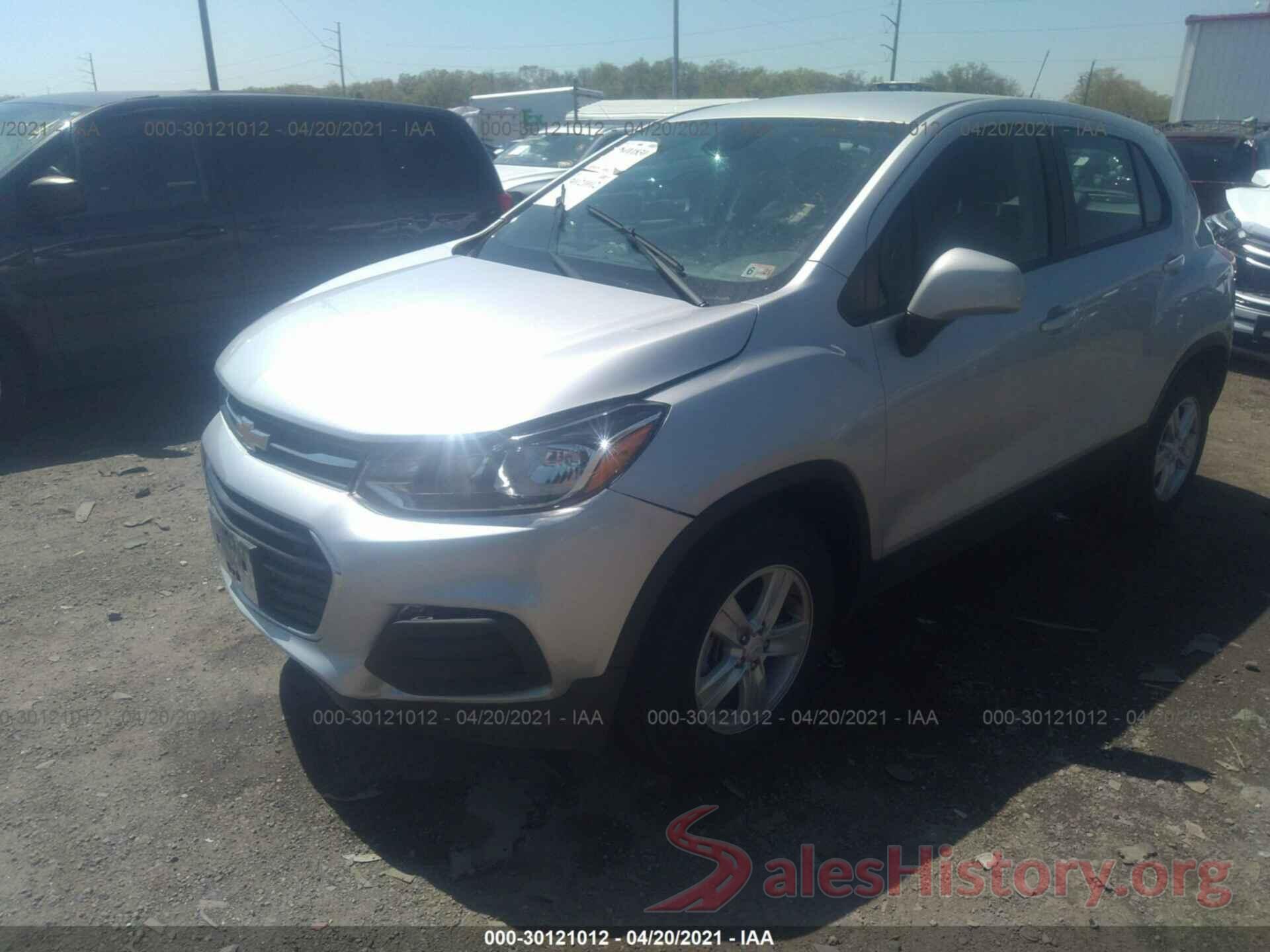 KL7CJKSB9LB316670 2020 CHEVROLET TRAX