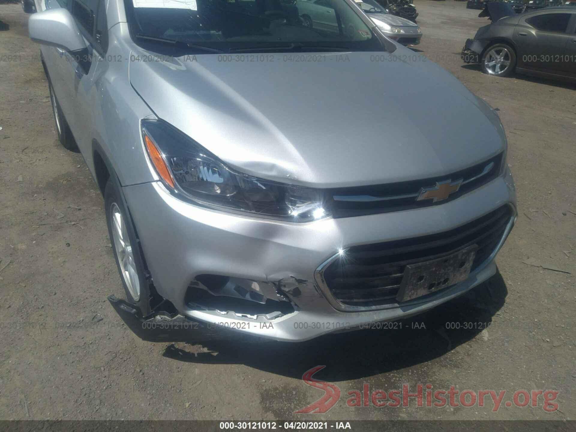 KL7CJKSB9LB316670 2020 CHEVROLET TRAX