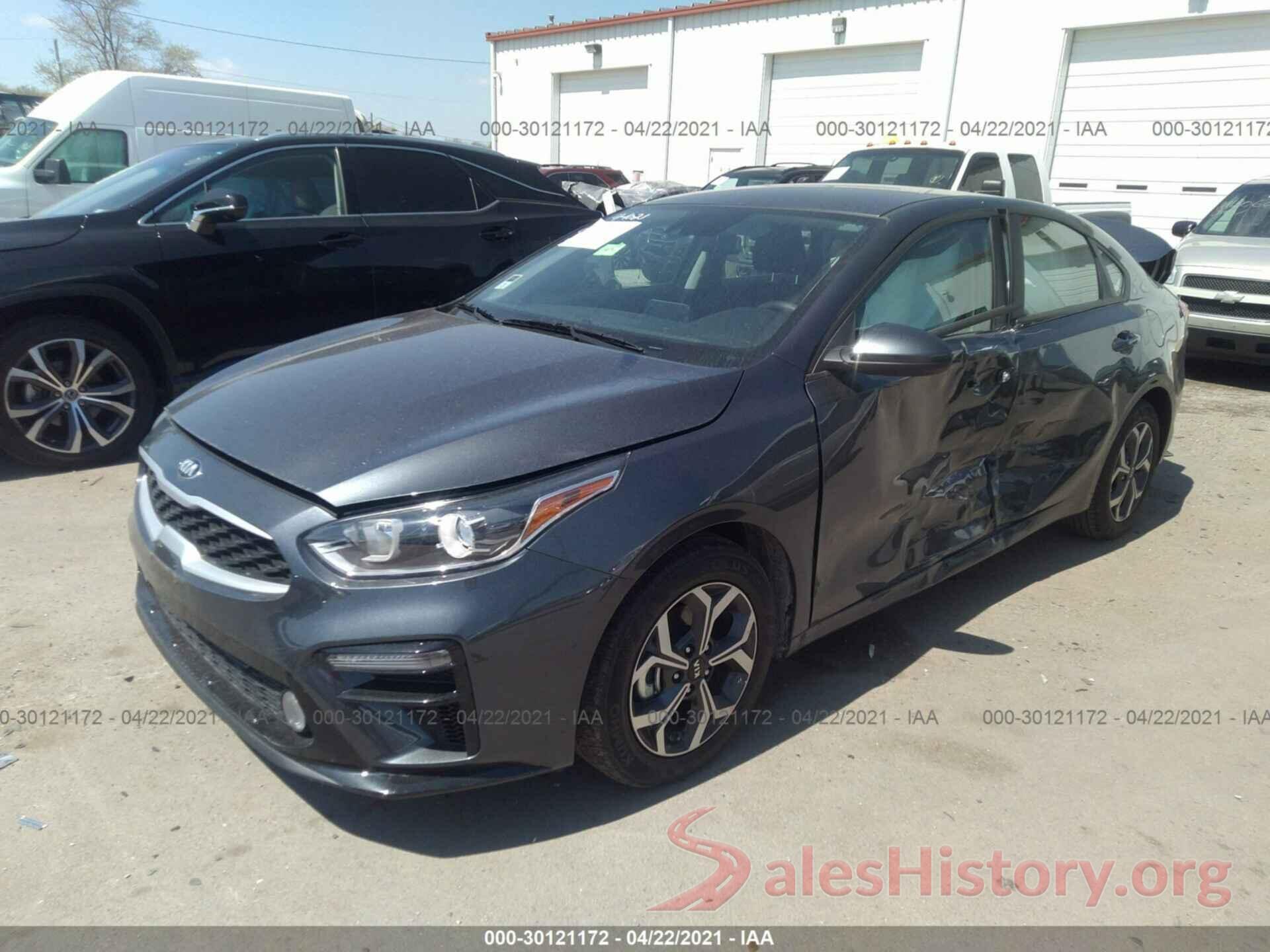 3KPF24AD4ME288163 2021 KIA FORTE