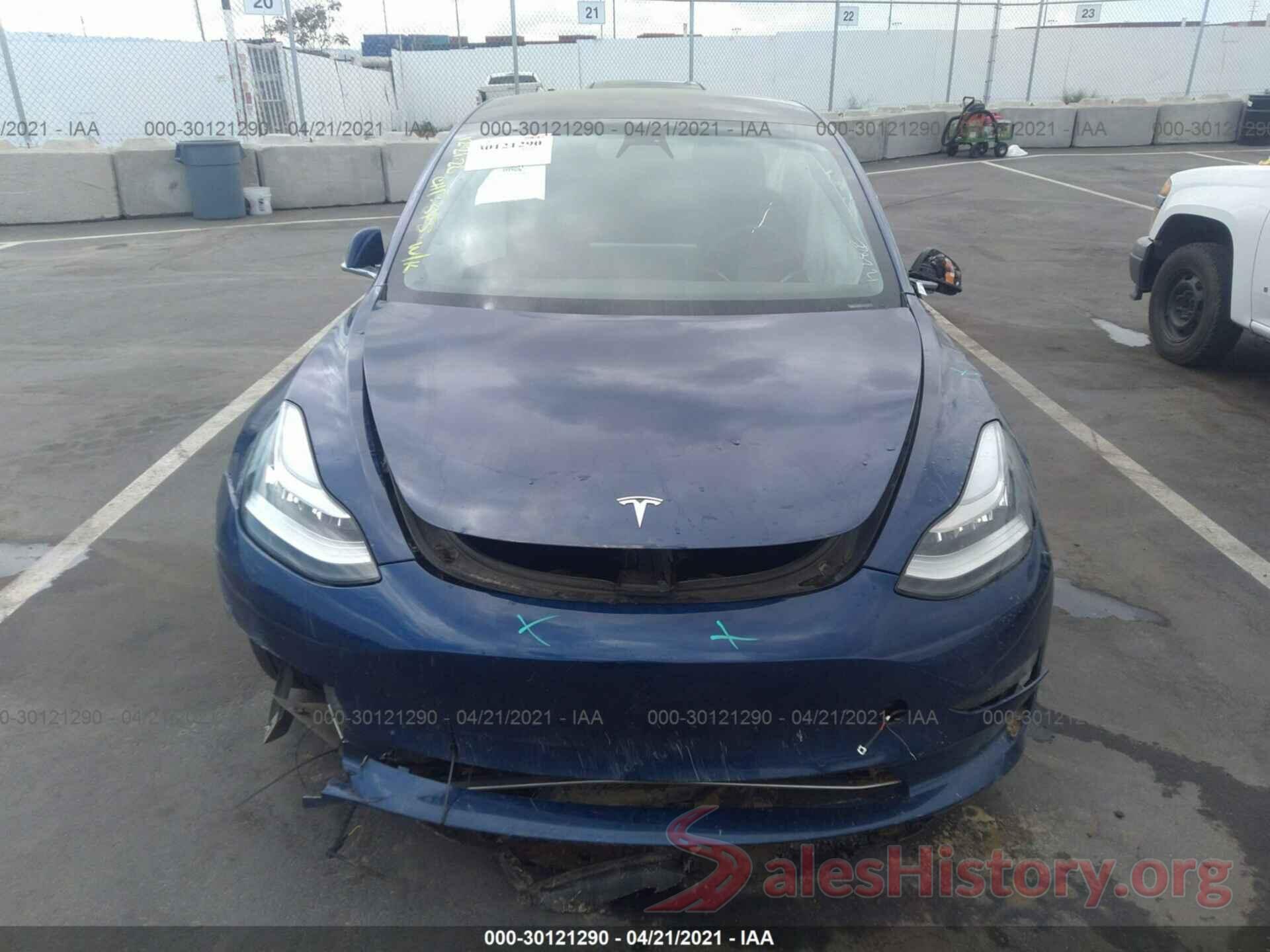 5YJ3E1EBXLF744340 2020 TESLA MODEL 3