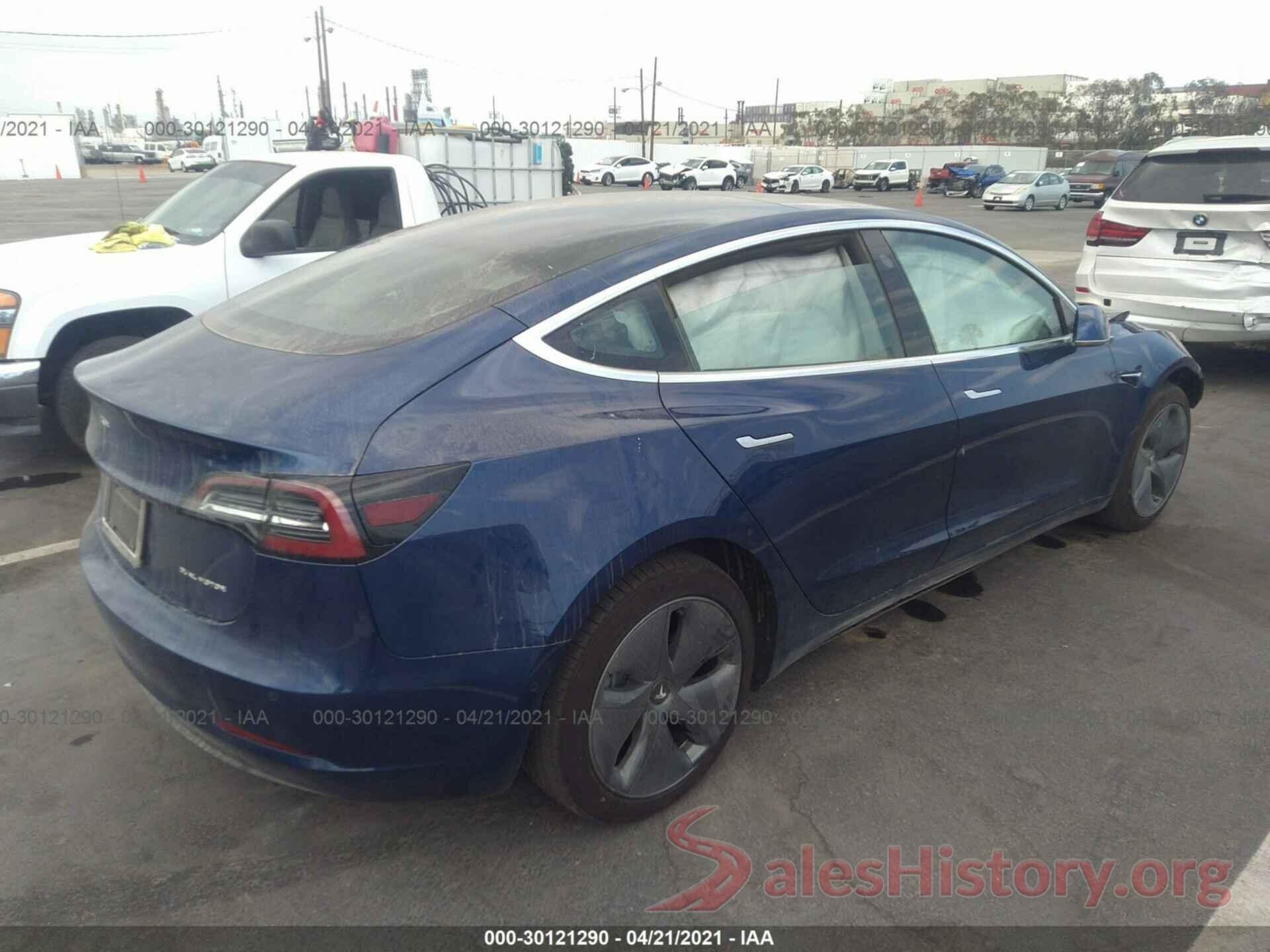 5YJ3E1EBXLF744340 2020 TESLA MODEL 3