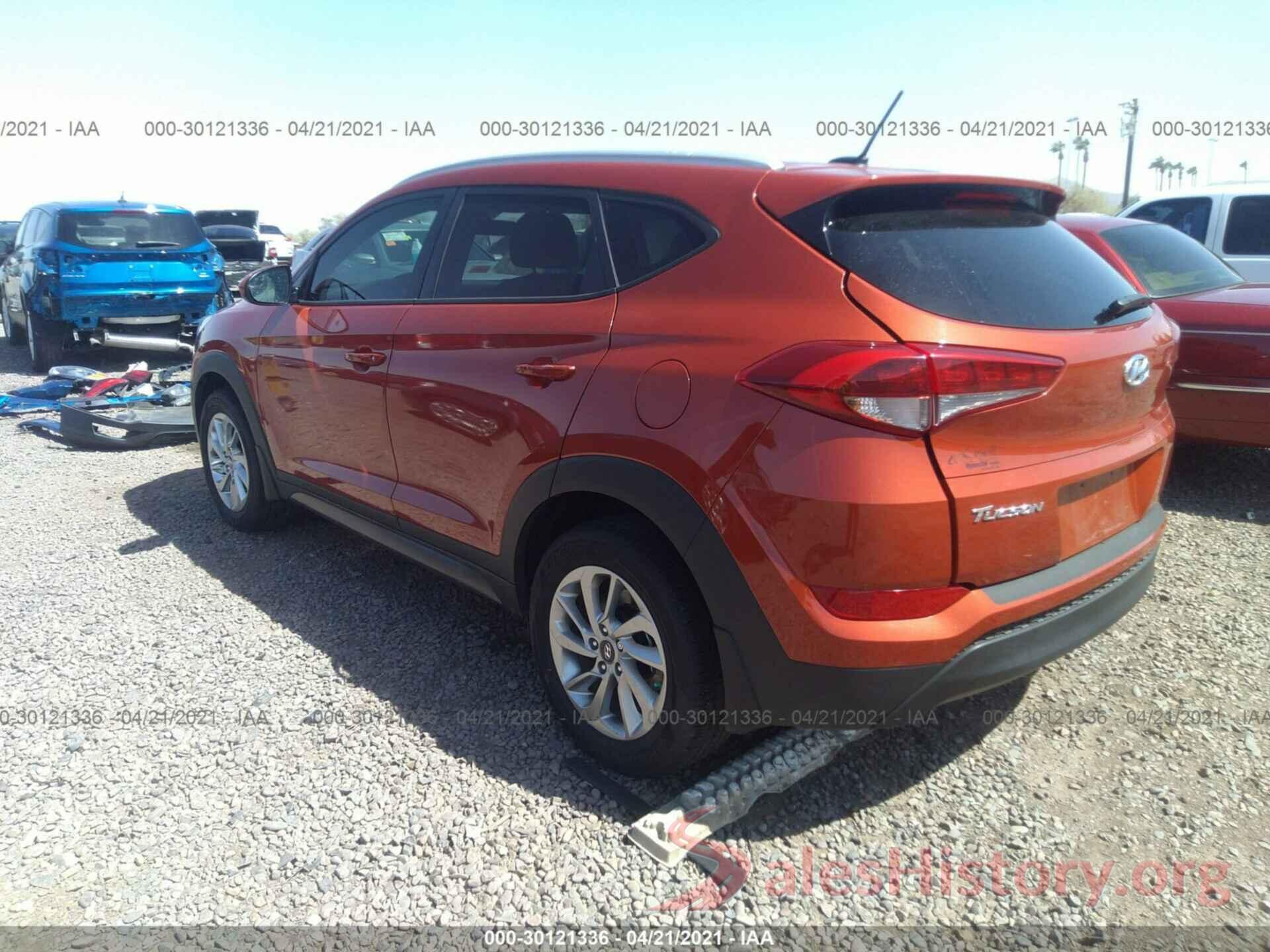 KM8J33A42GU229941 2016 HYUNDAI TUCSON