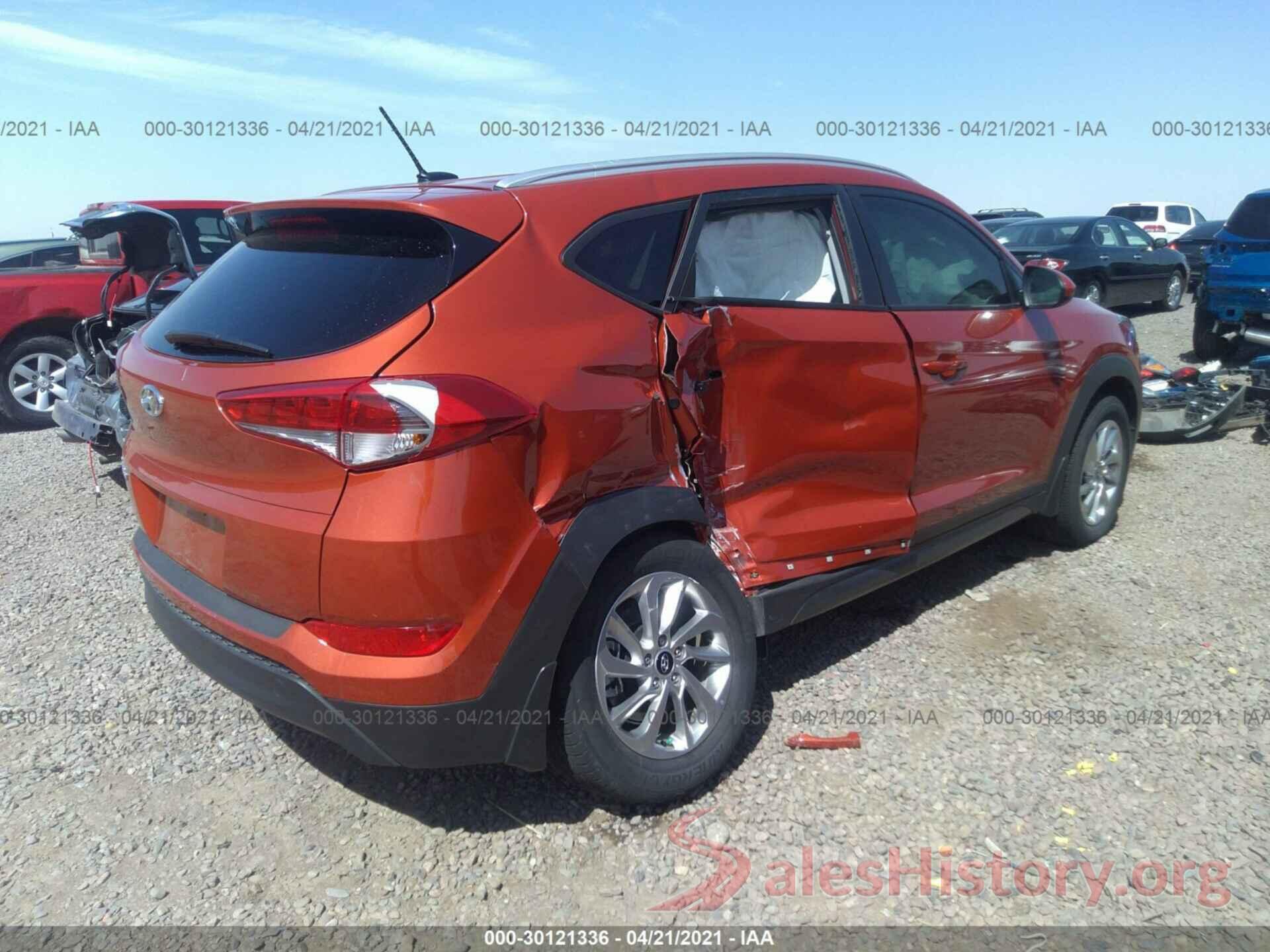 KM8J33A42GU229941 2016 HYUNDAI TUCSON