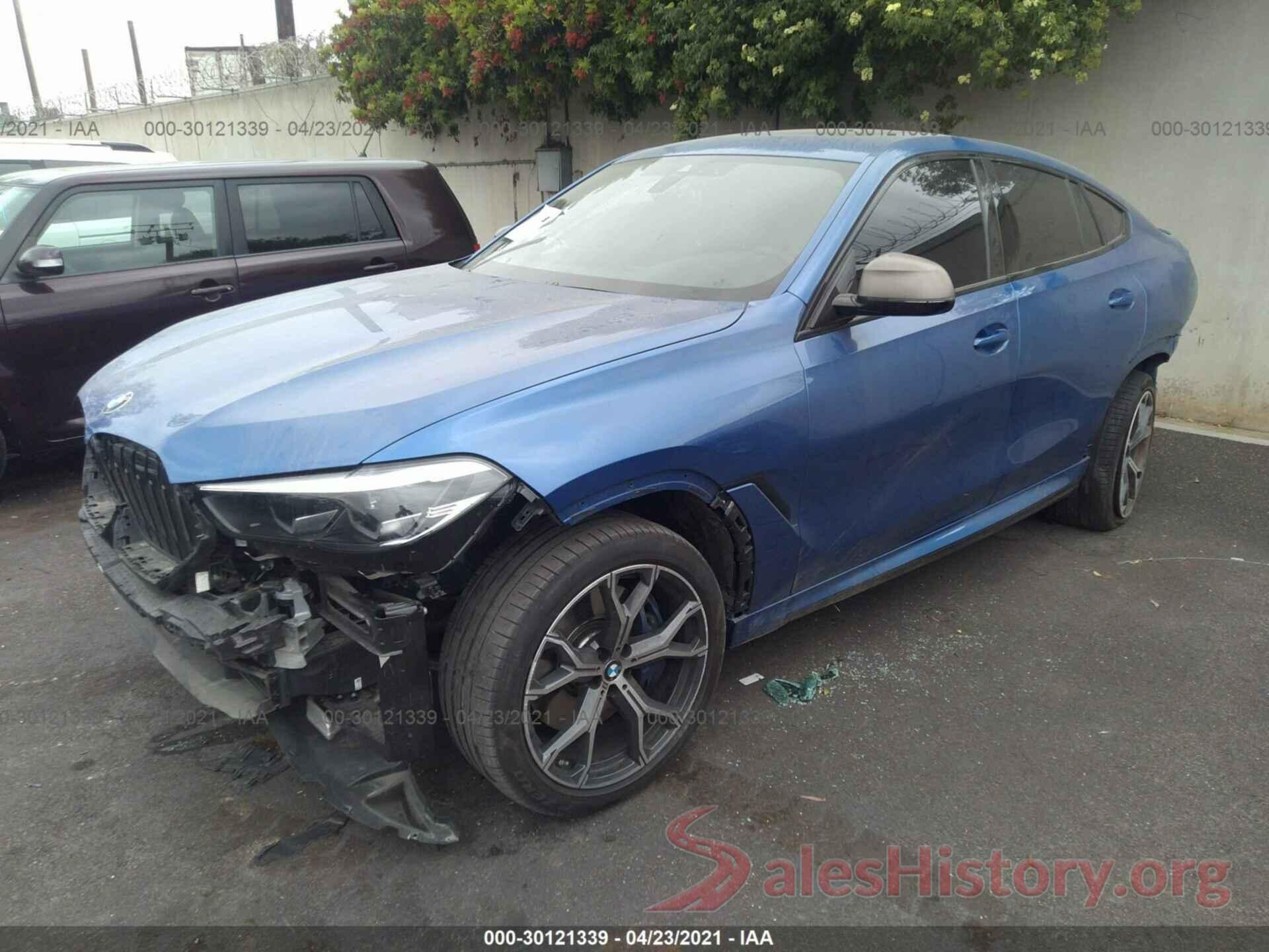 5UXCY8C02LLE40581 2020 BMW X6