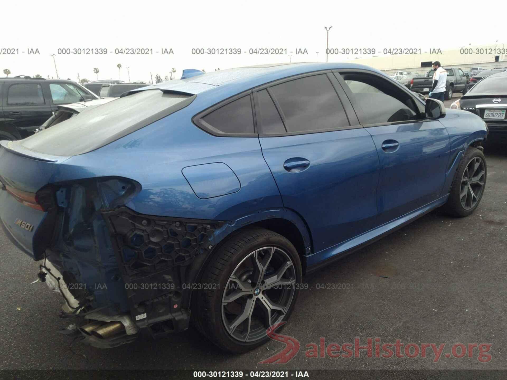 5UXCY8C02LLE40581 2020 BMW X6