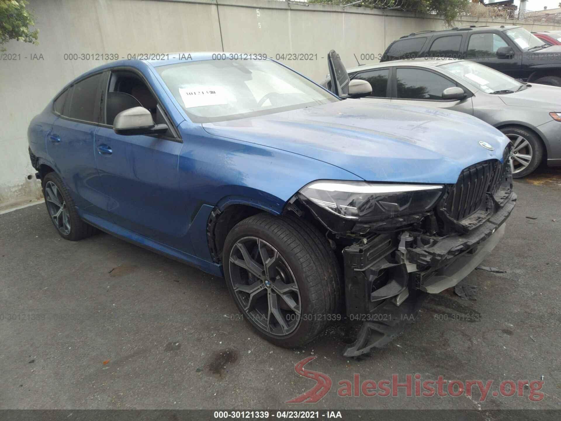 5UXCY8C02LLE40581 2020 BMW X6