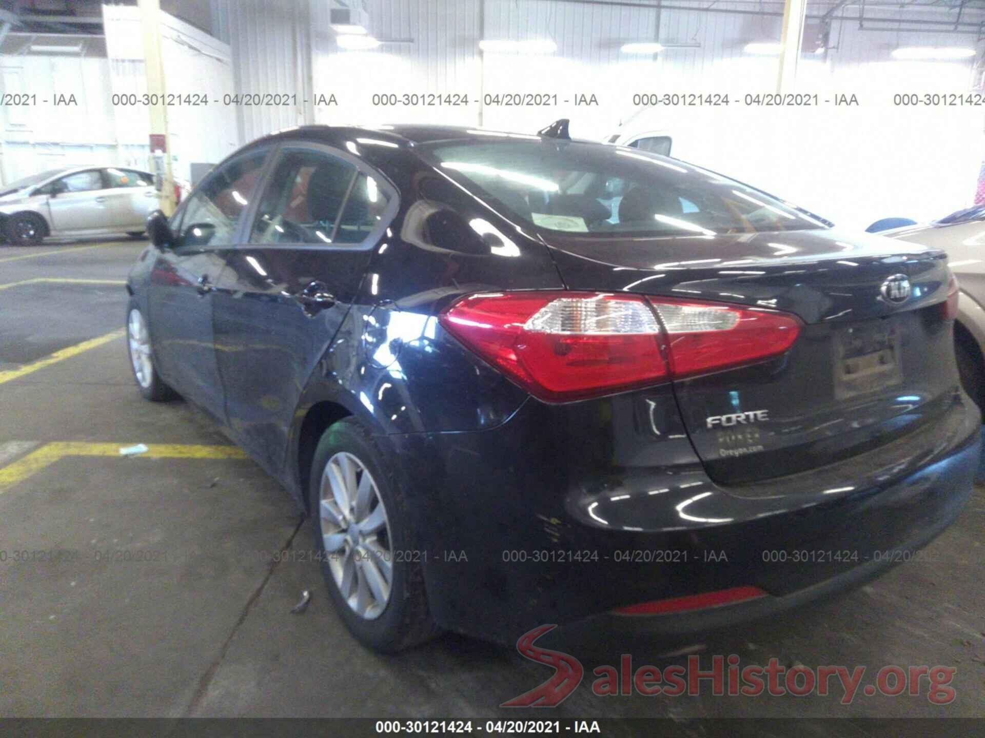 KNAFX4A69G5448957 2016 KIA FORTE