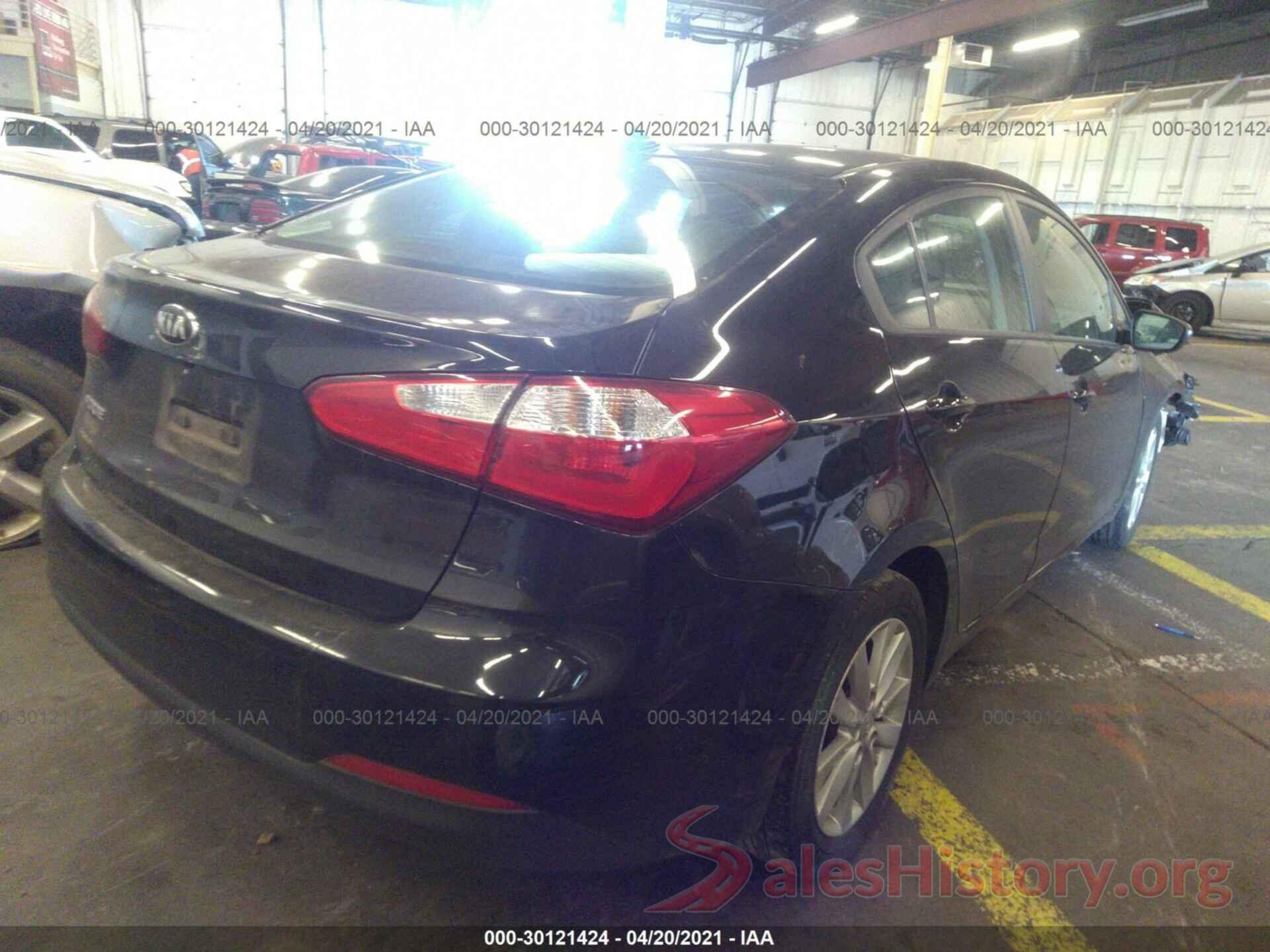 KNAFX4A69G5448957 2016 KIA FORTE