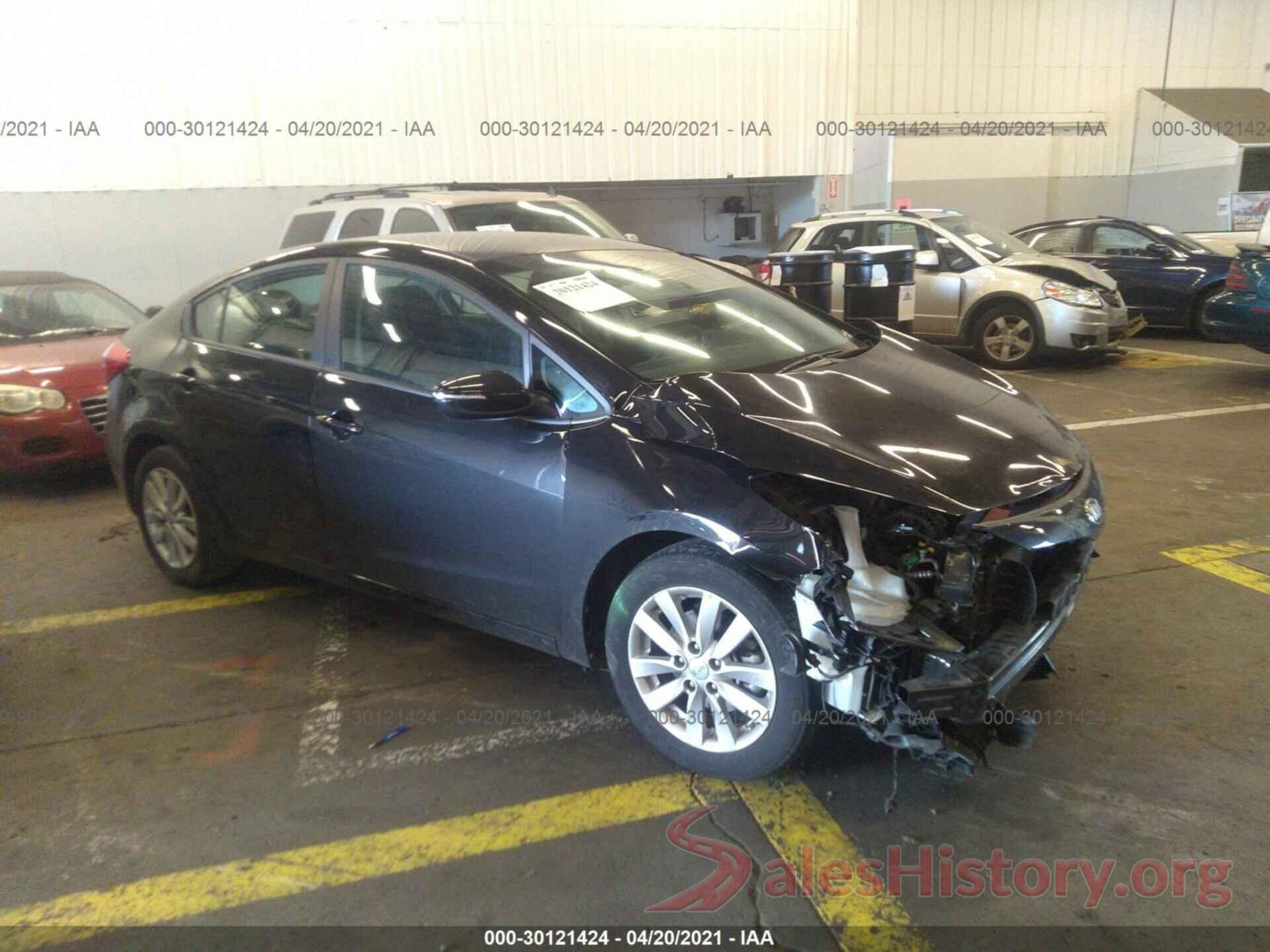 KNAFX4A69G5448957 2016 KIA FORTE