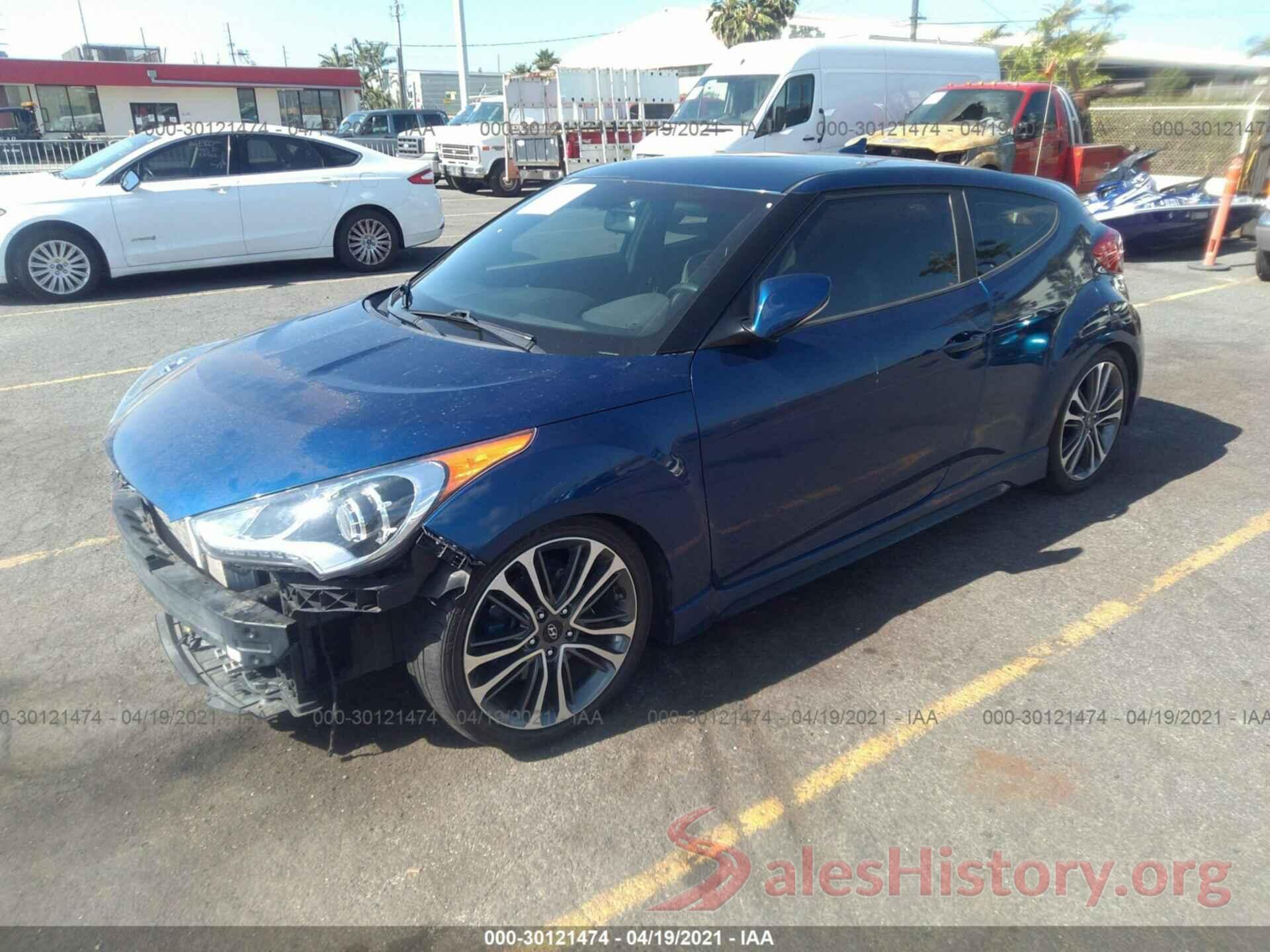 KMHTC6AE4HU314851 2017 HYUNDAI VELOSTER