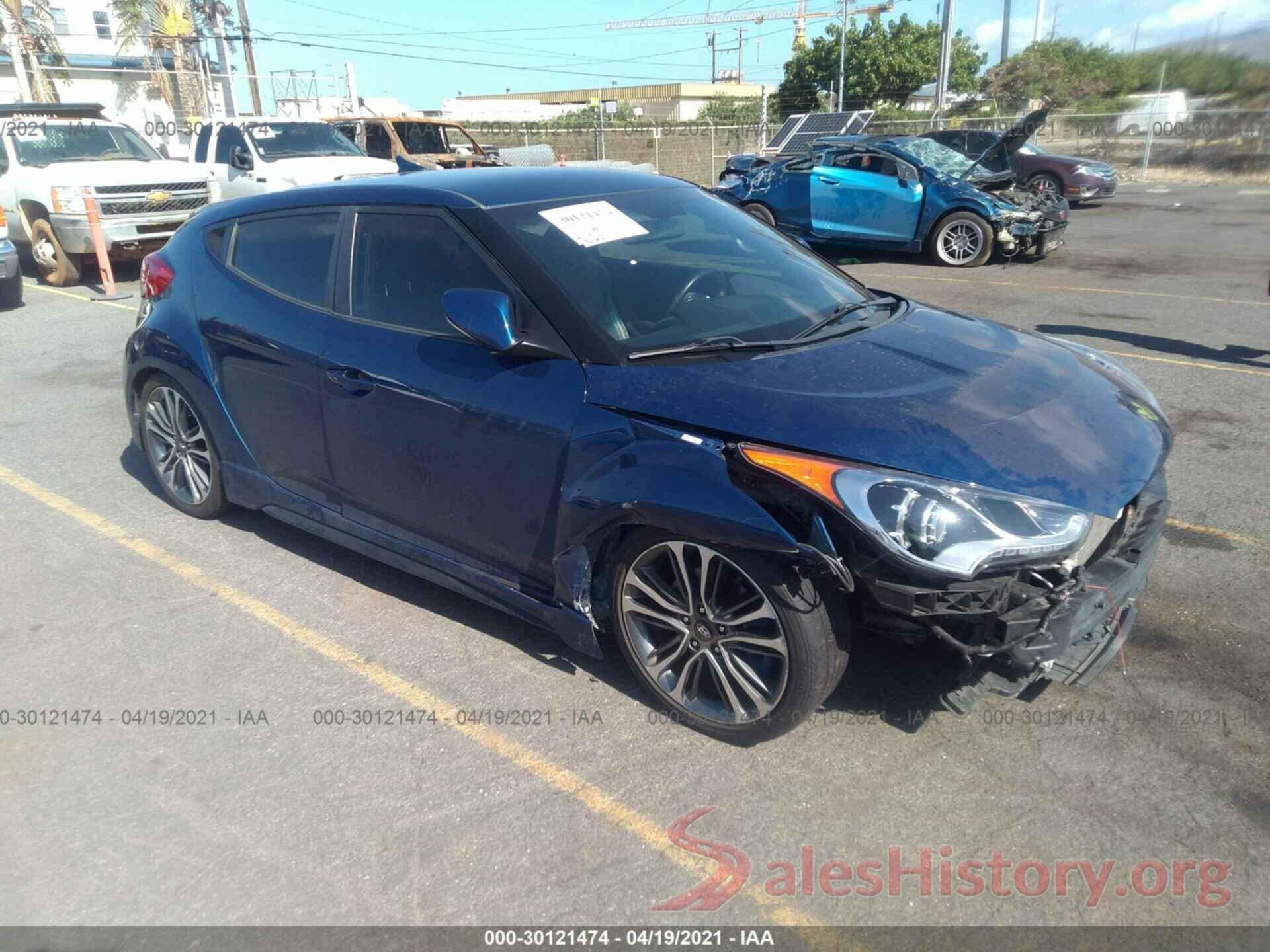 KMHTC6AE4HU314851 2017 HYUNDAI VELOSTER