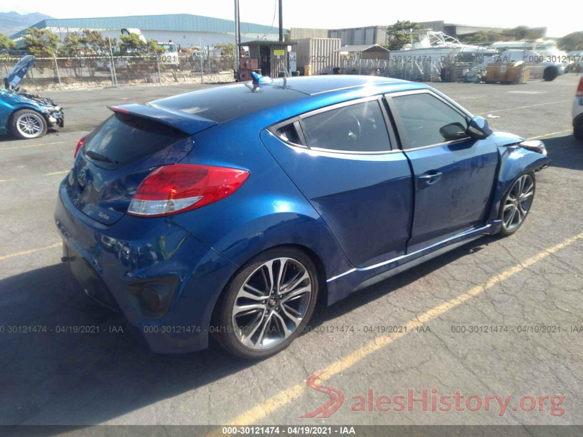 KMHTC6AE4HU314851 2017 HYUNDAI VELOSTER