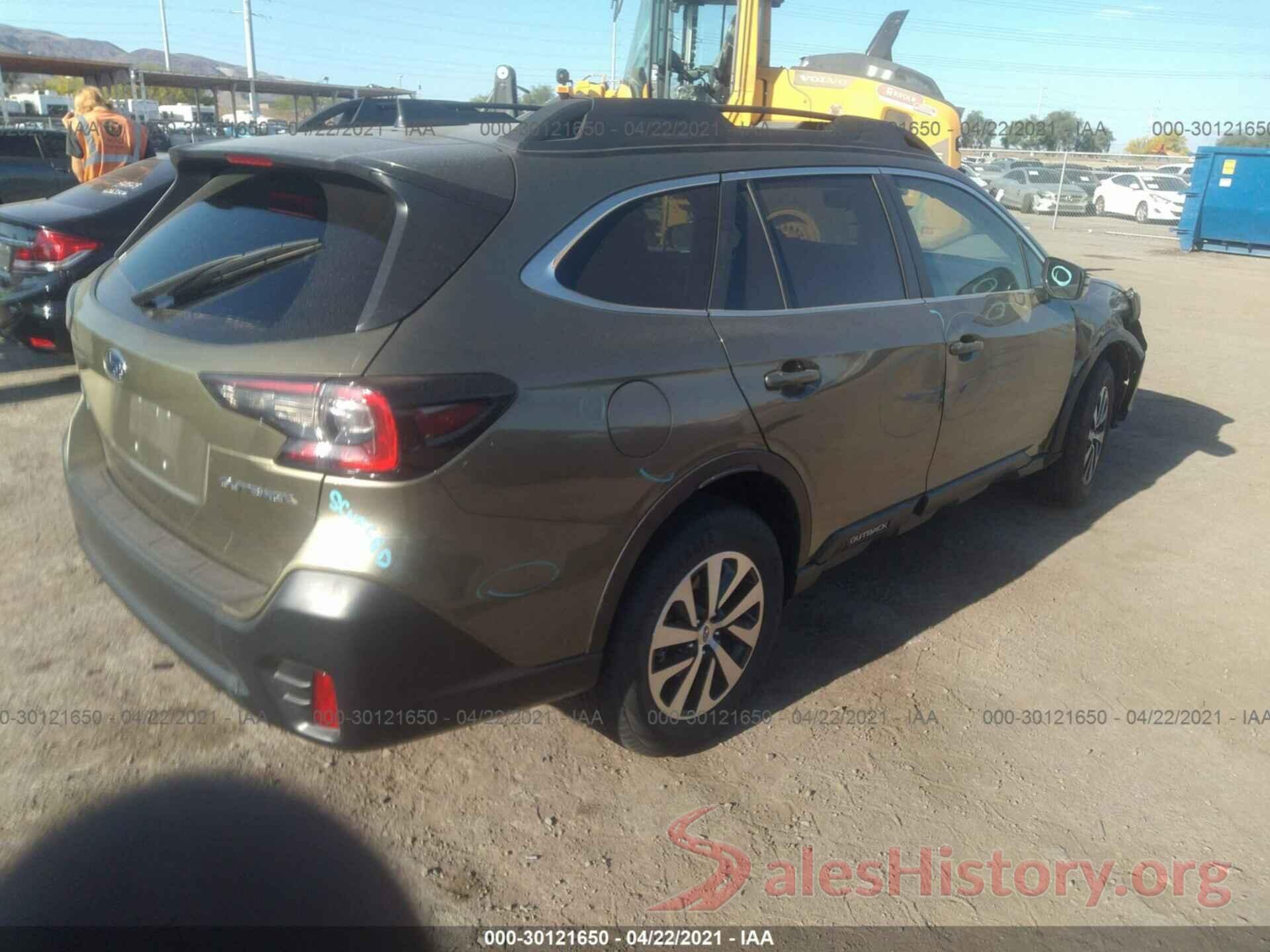 4S4BTAEC3L3237136 2020 SUBARU OUTBACK