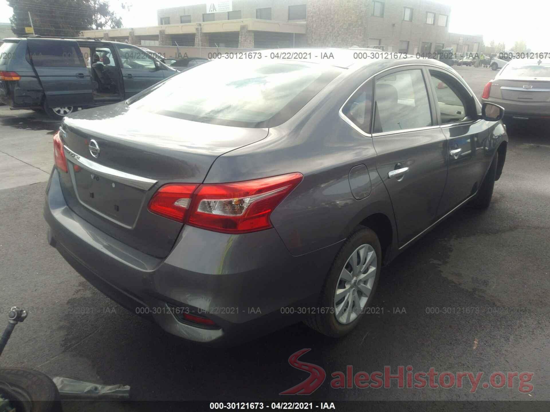 3N1AB7APXKY228036 2019 NISSAN SENTRA