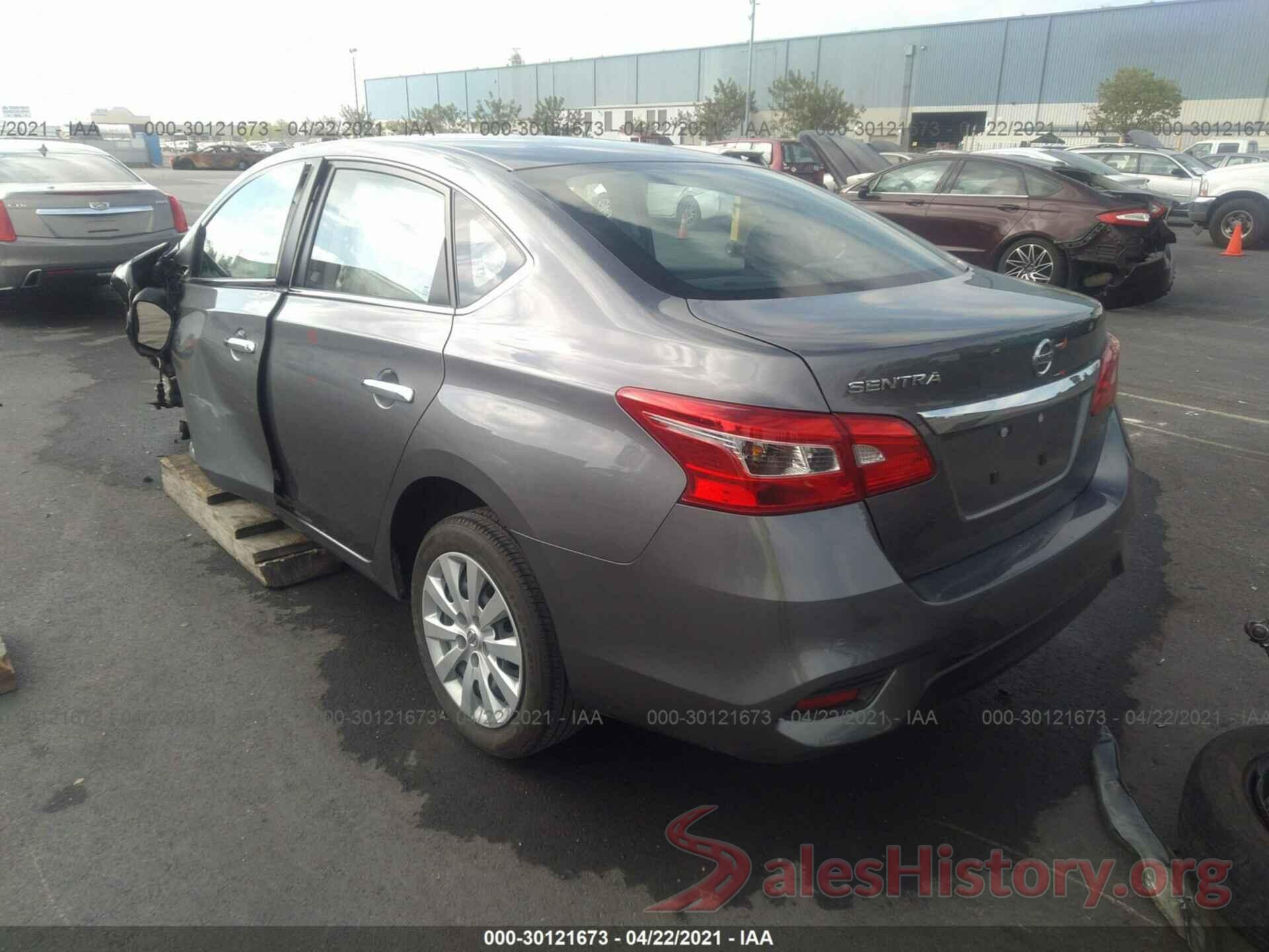 3N1AB7APXKY228036 2019 NISSAN SENTRA