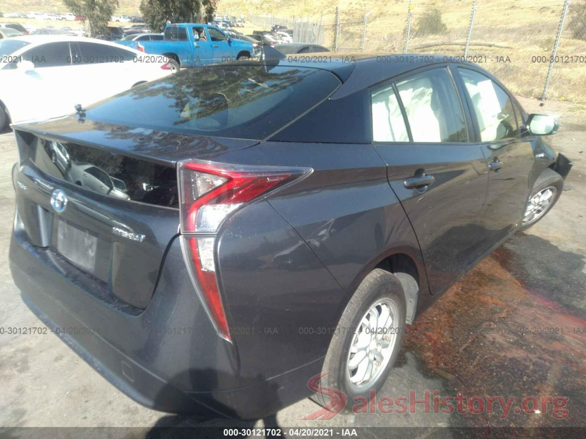 JTDKBRFU5G3002806 2016 TOYOTA PRIUS