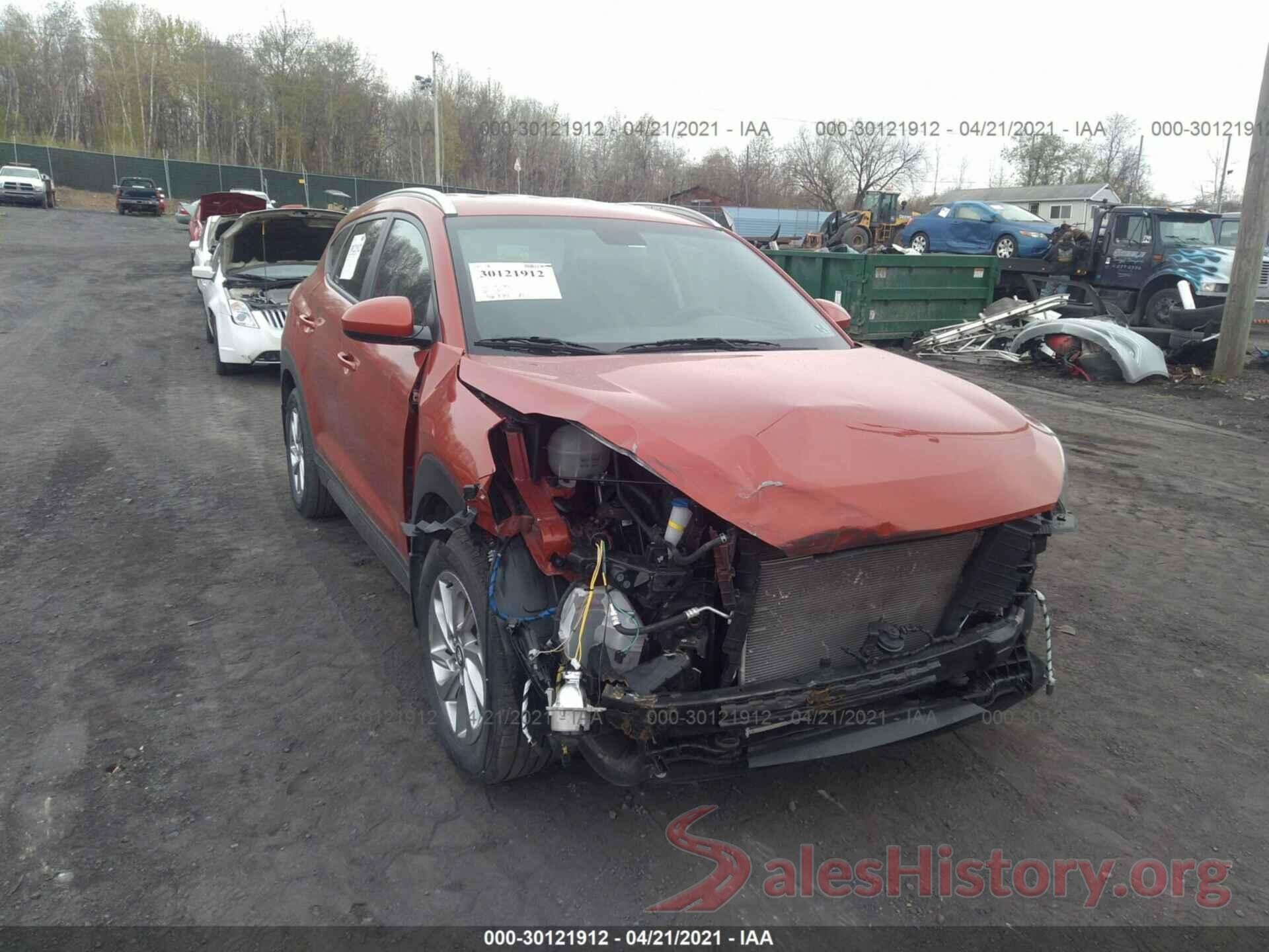 KM8J3CA48GU226297 2016 HYUNDAI TUCSON