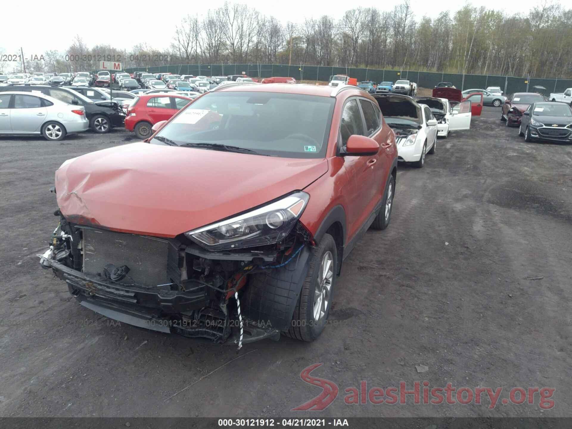 KM8J3CA48GU226297 2016 HYUNDAI TUCSON