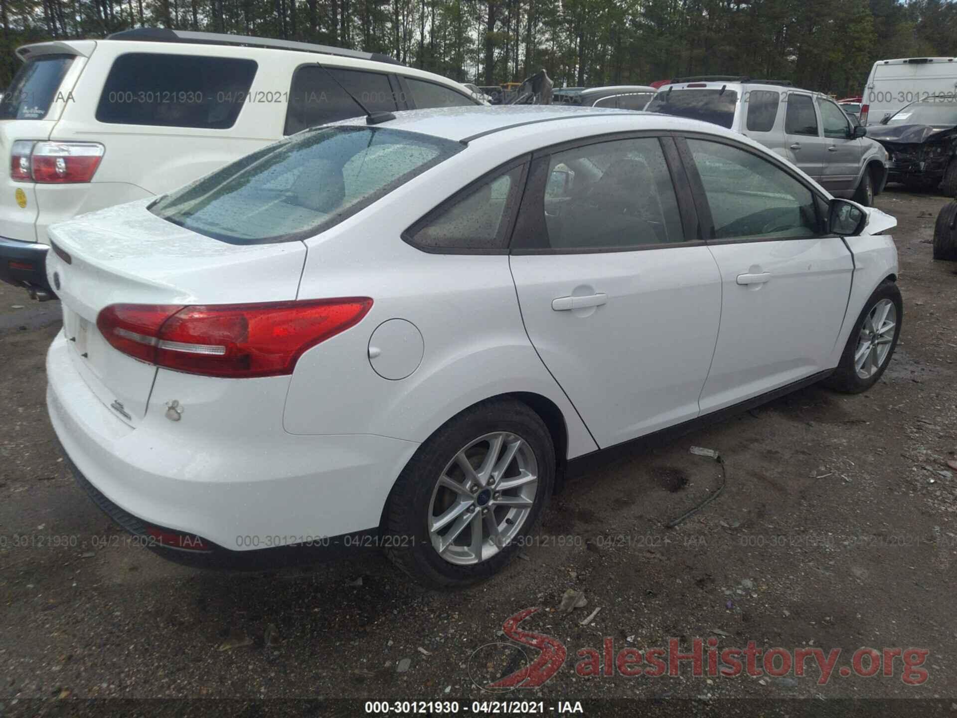 1FADP3F25GL205626 2016 FORD FOCUS