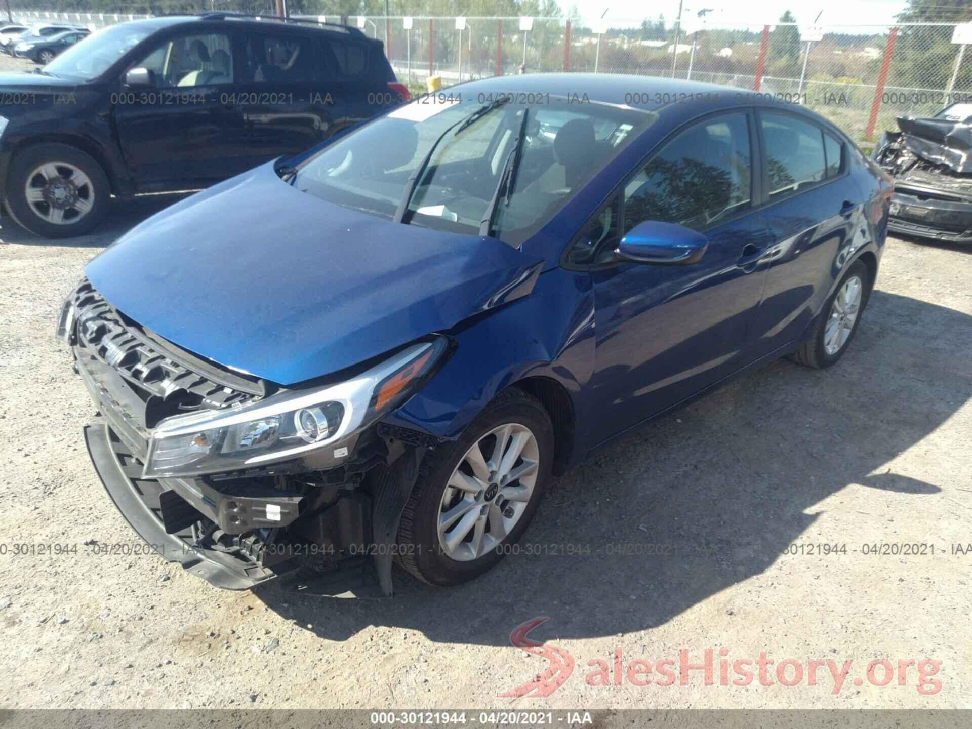 3KPFL4A78HE153118 2017 KIA FORTE