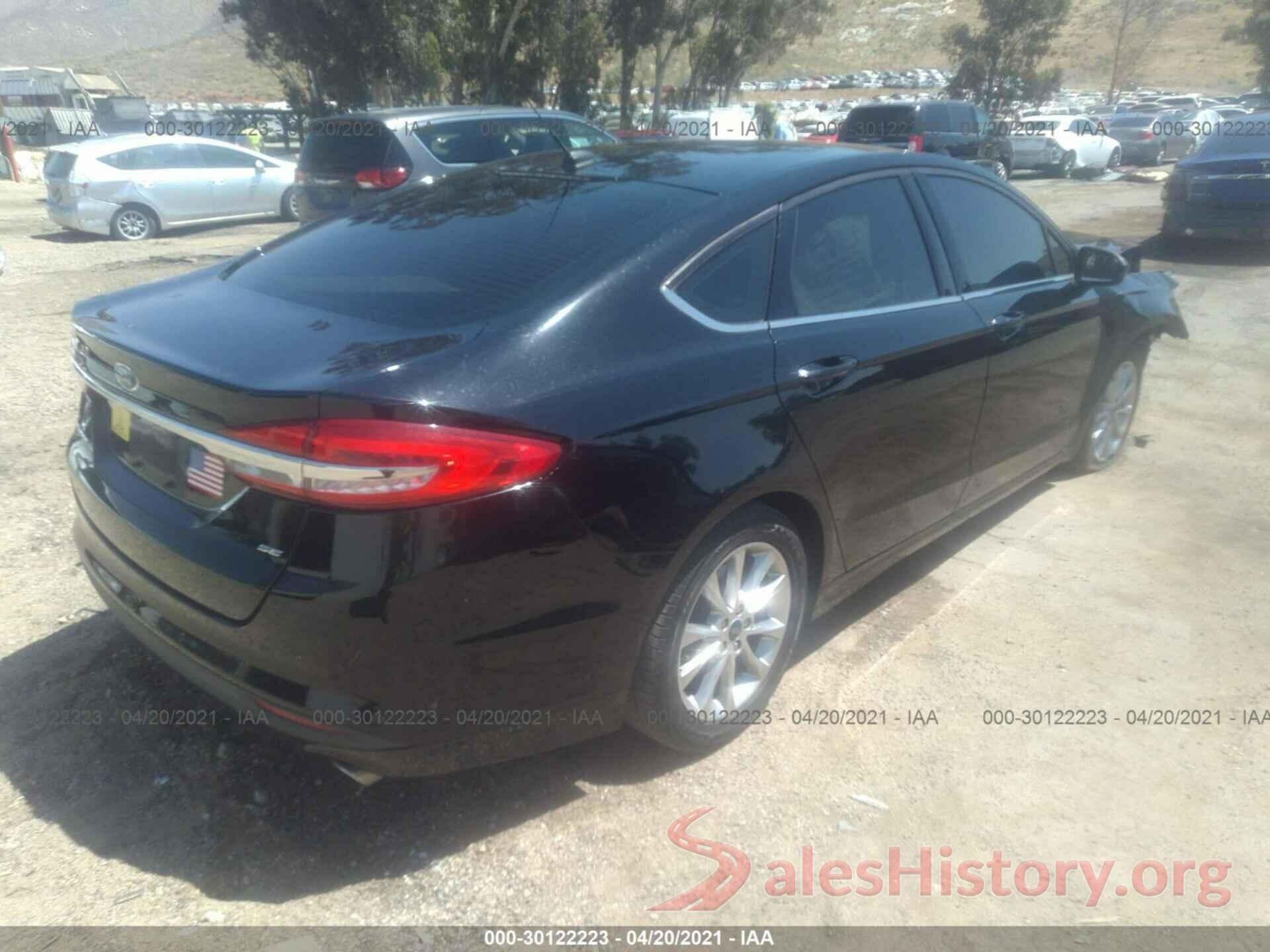 3FA6P0H7XHR294354 2017 FORD FUSION