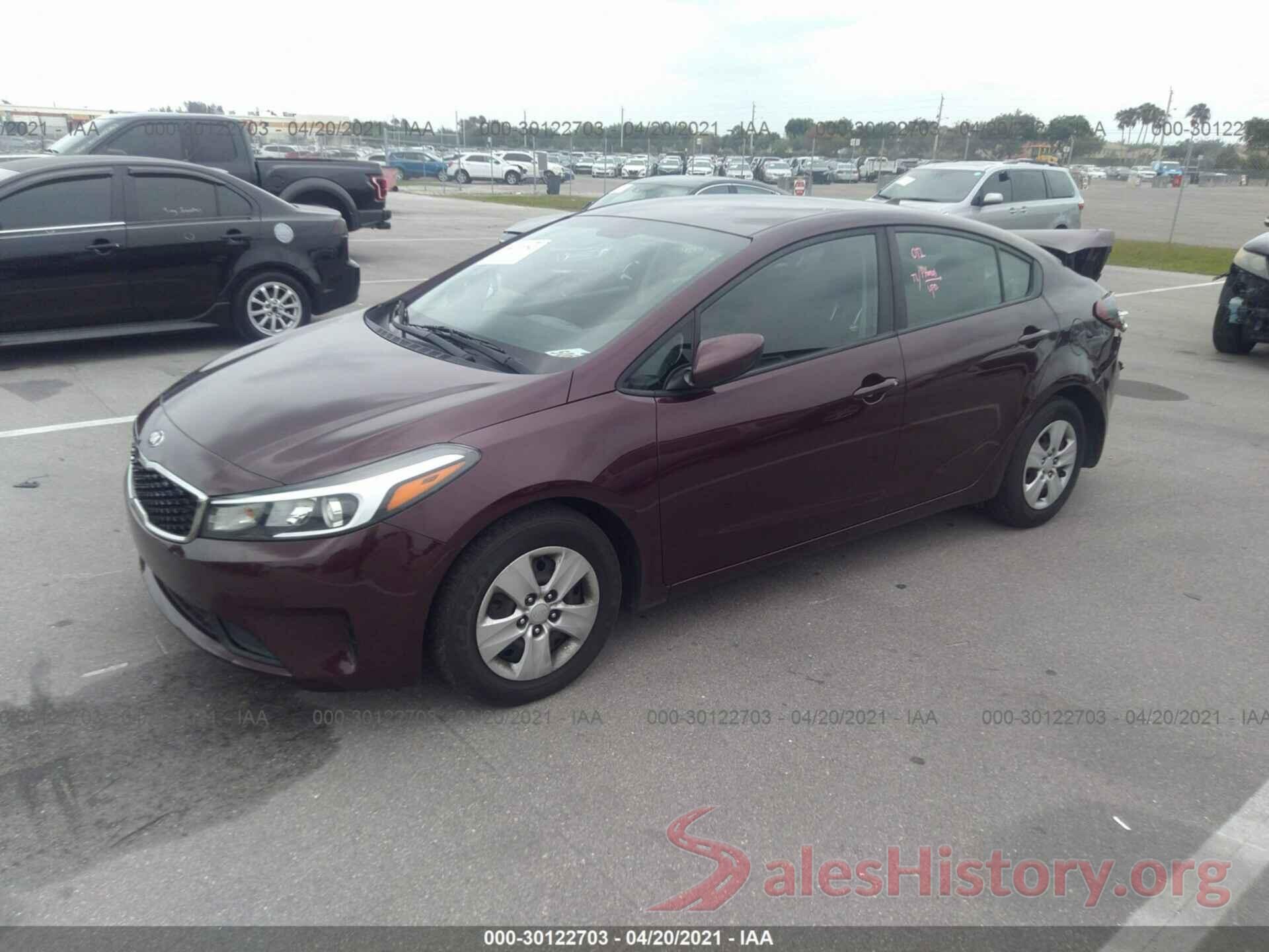 3KPFK4A73HE145673 2017 KIA FORTE