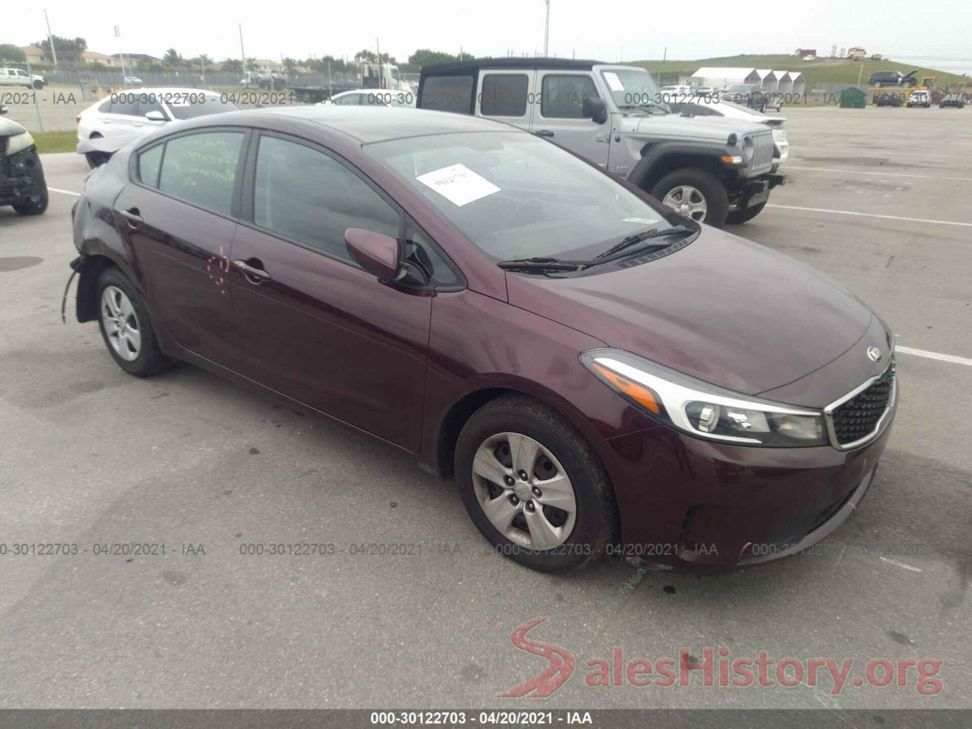 3KPFK4A73HE145673 2017 KIA FORTE