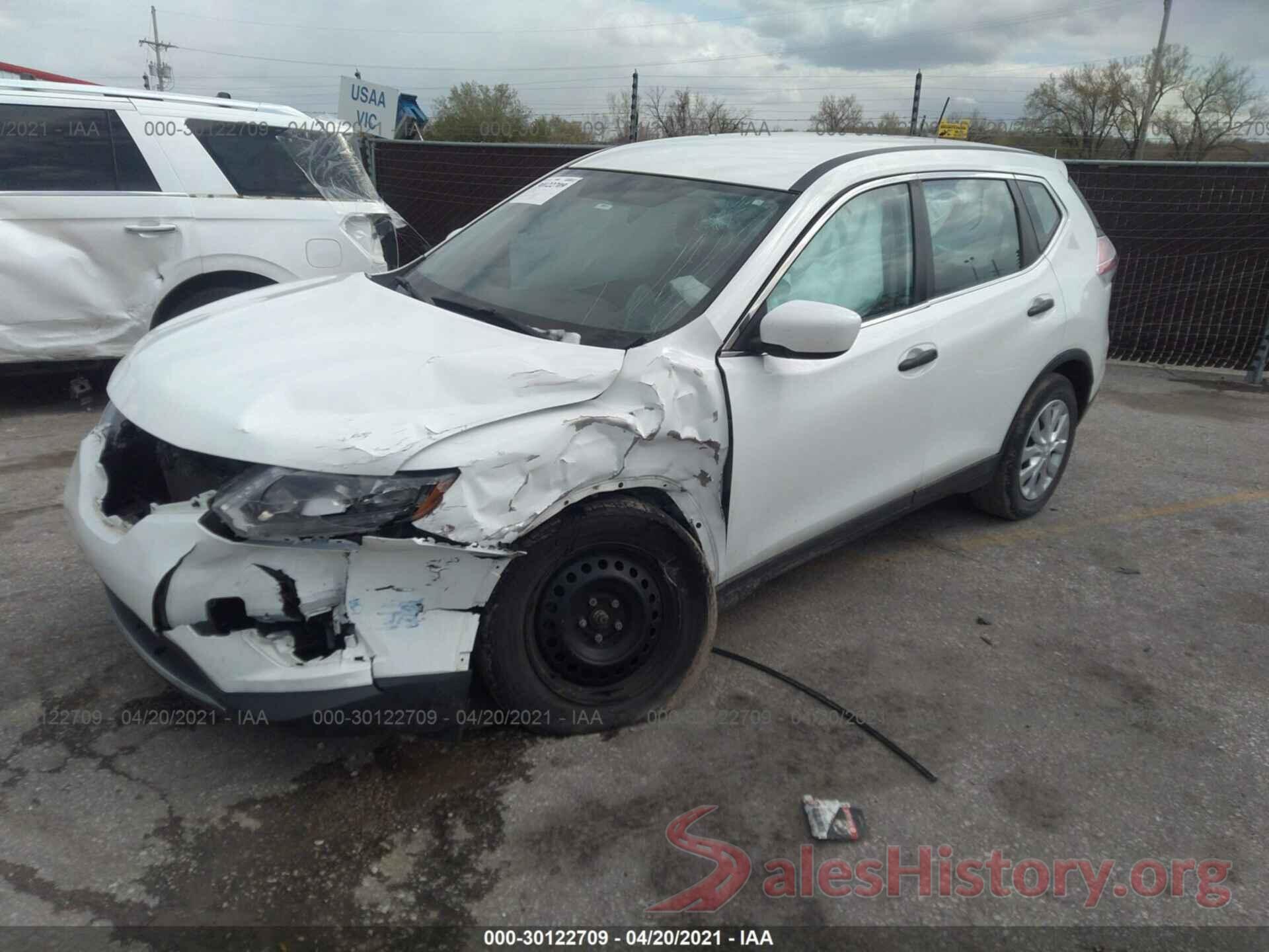 KNMAT2MV1GP682935 2016 NISSAN ROGUE