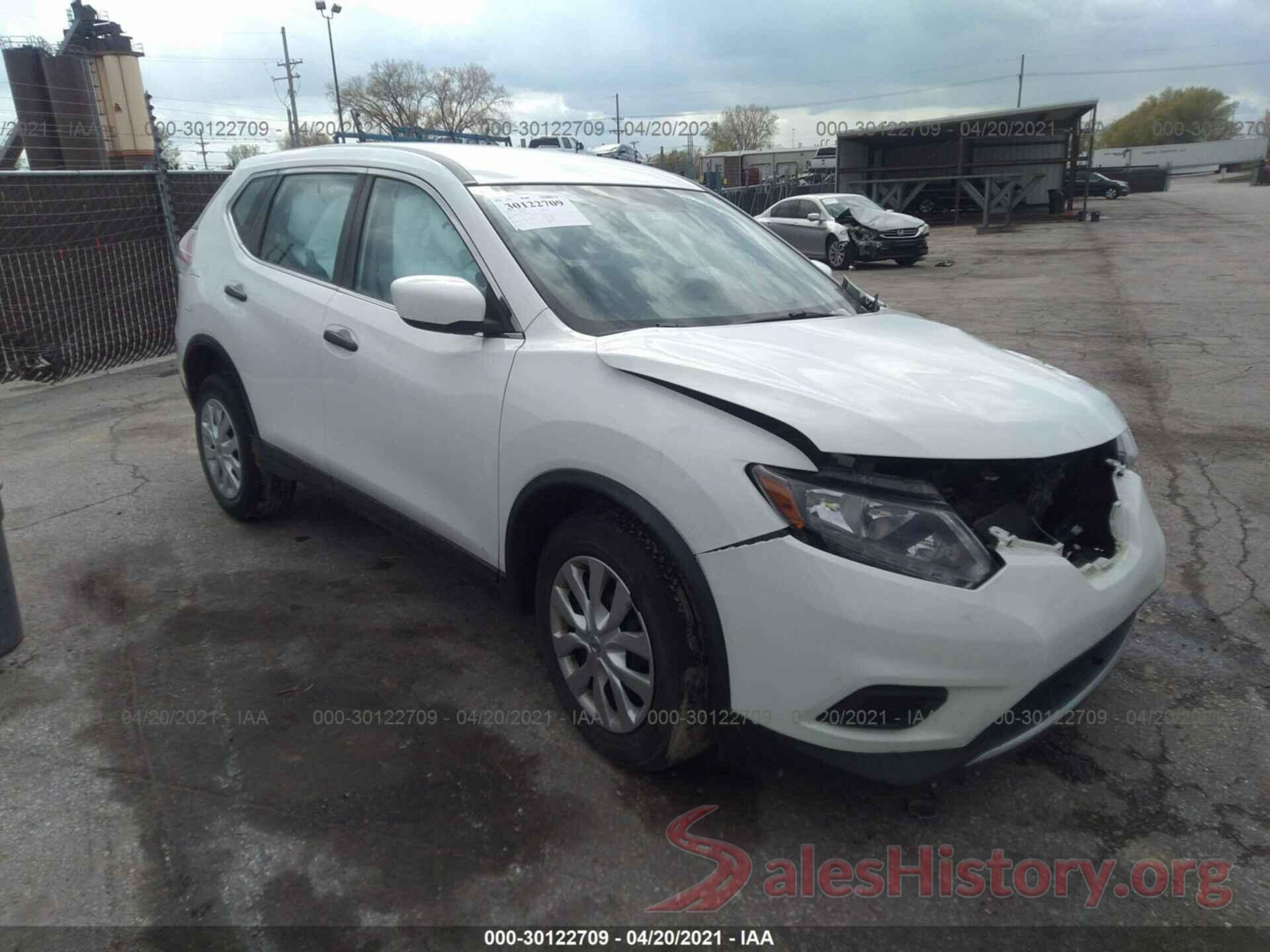 KNMAT2MV1GP682935 2016 NISSAN ROGUE