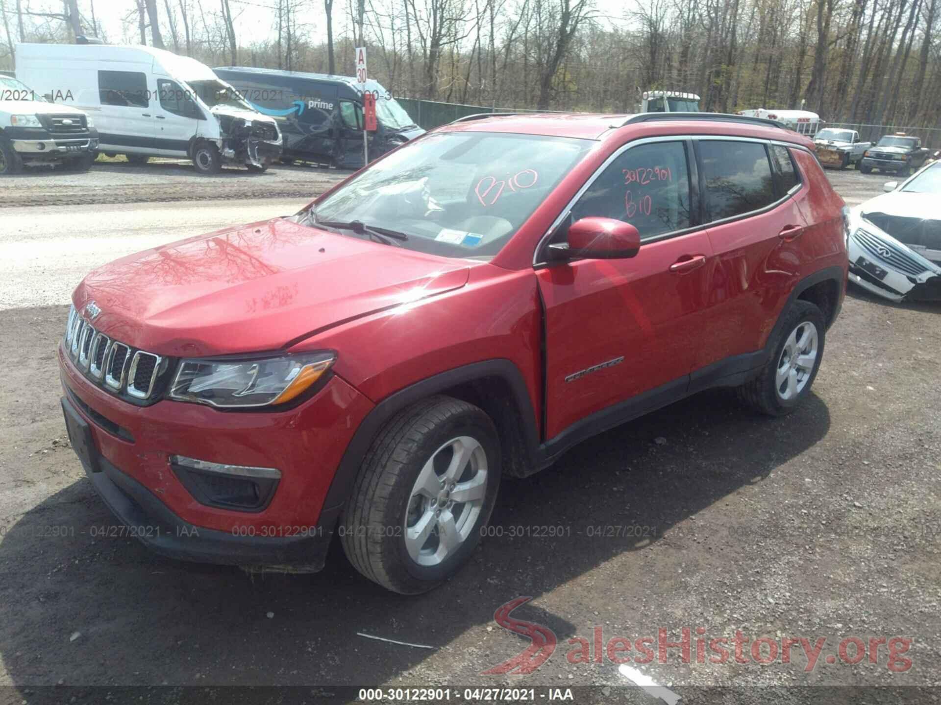 3C4NJDBB8JT401289 2018 JEEP COMPASS