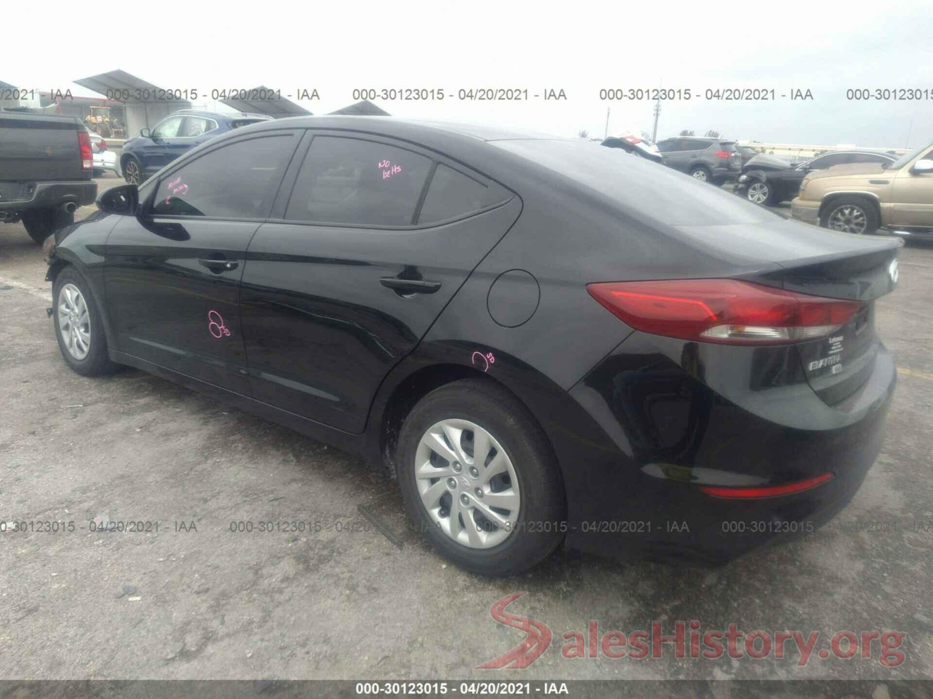 5NPD74LF3JH339828 2018 HYUNDAI ELANTRA