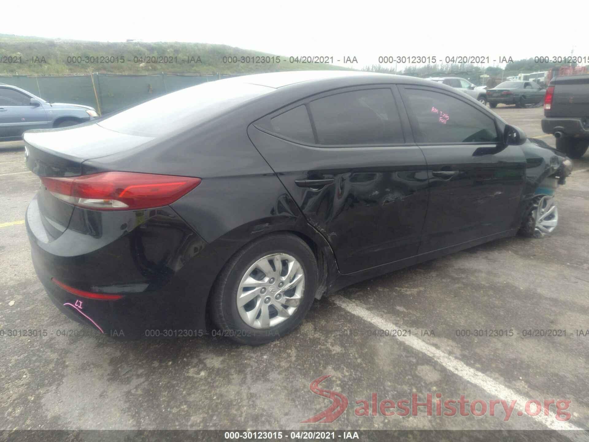 5NPD74LF3JH339828 2018 HYUNDAI ELANTRA