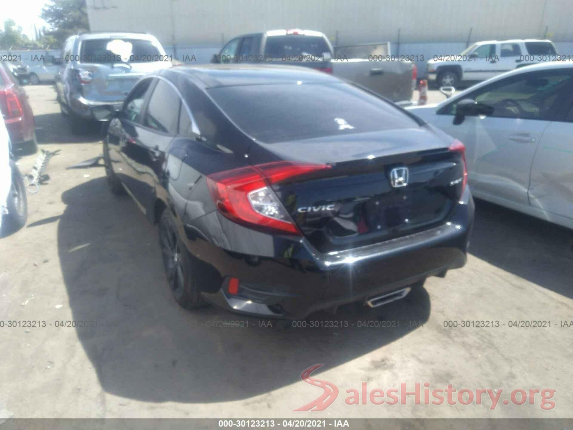 19XFC2F85LE200734 2020 HONDA CIVIC SEDAN