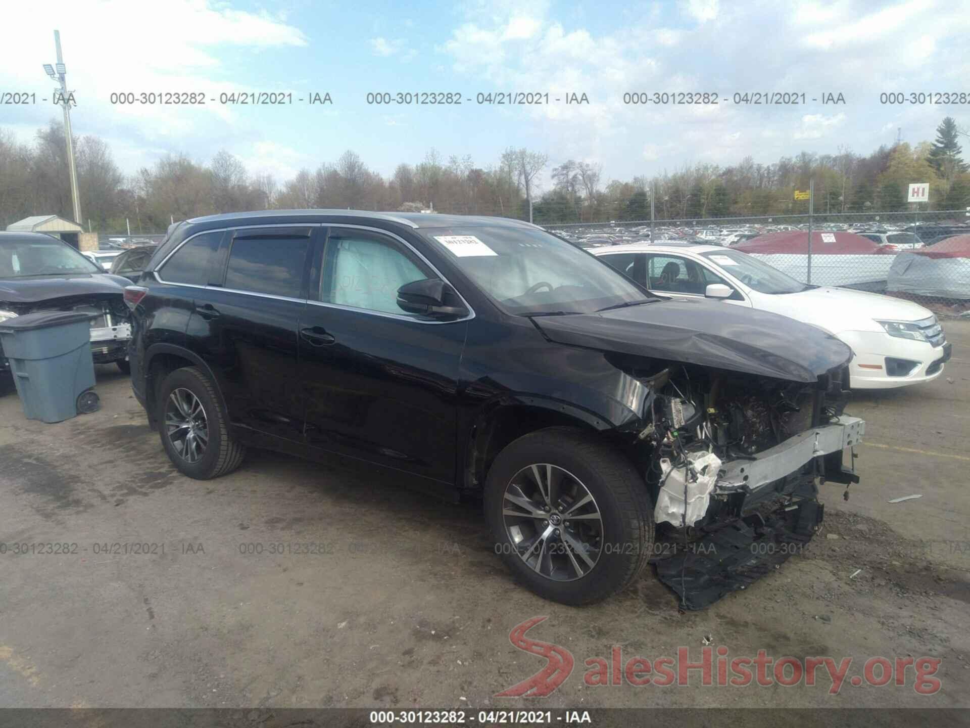 5TDJKRFH9GS346376 2016 TOYOTA HIGHLANDER