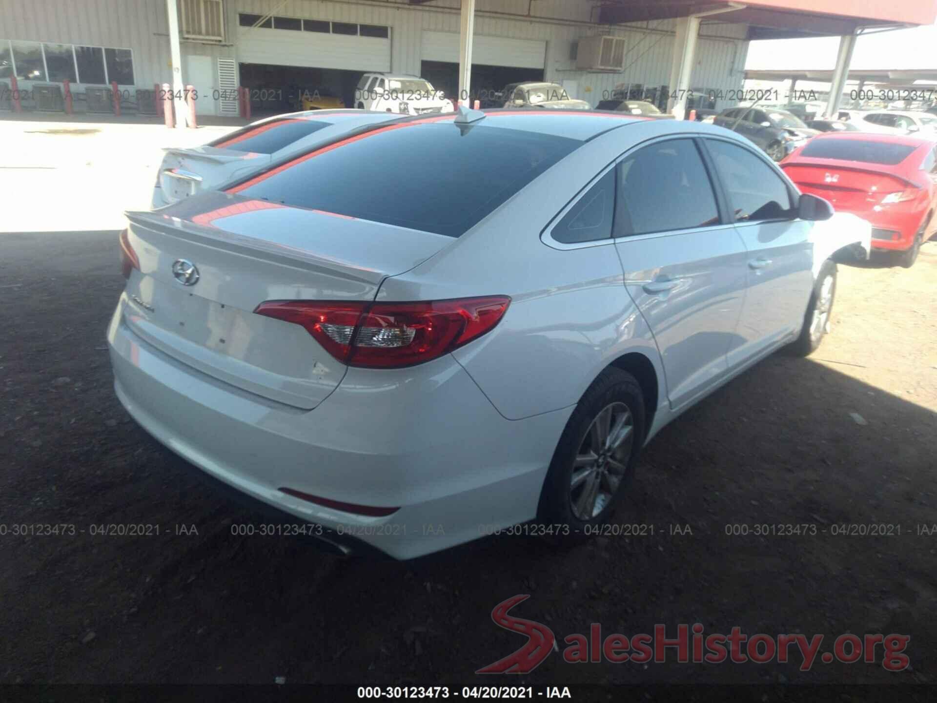 5NPE24AFXHH574873 2017 HYUNDAI SONATA