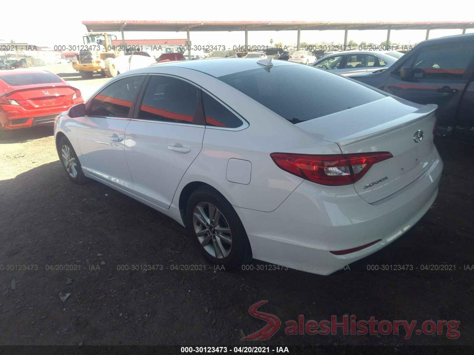 5NPE24AFXHH574873 2017 HYUNDAI SONATA