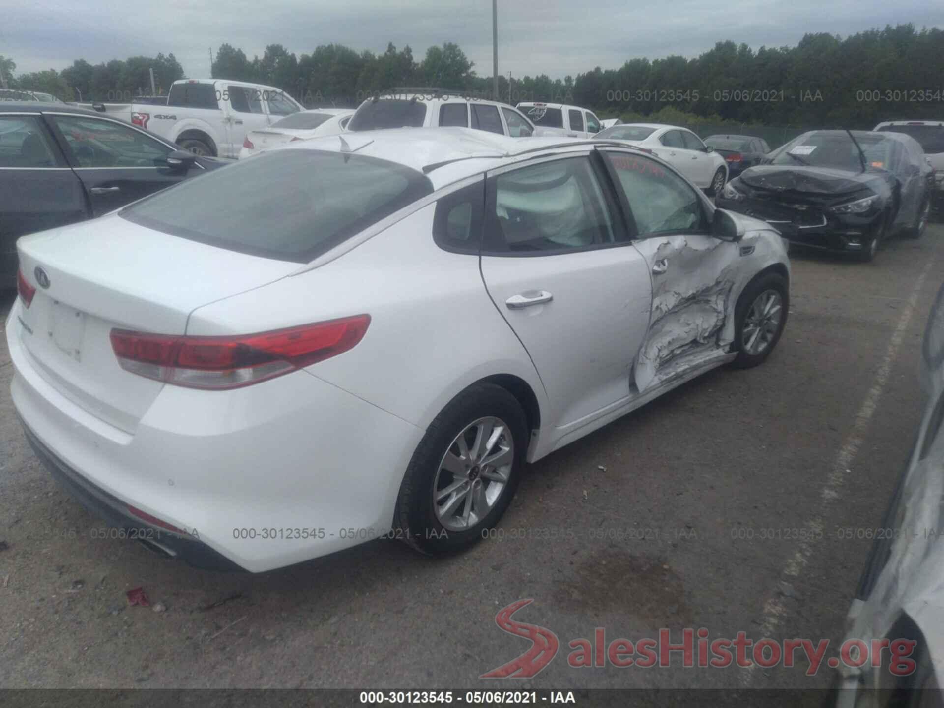 5XXGT4L38GG017110 2016 KIA OPTIMA