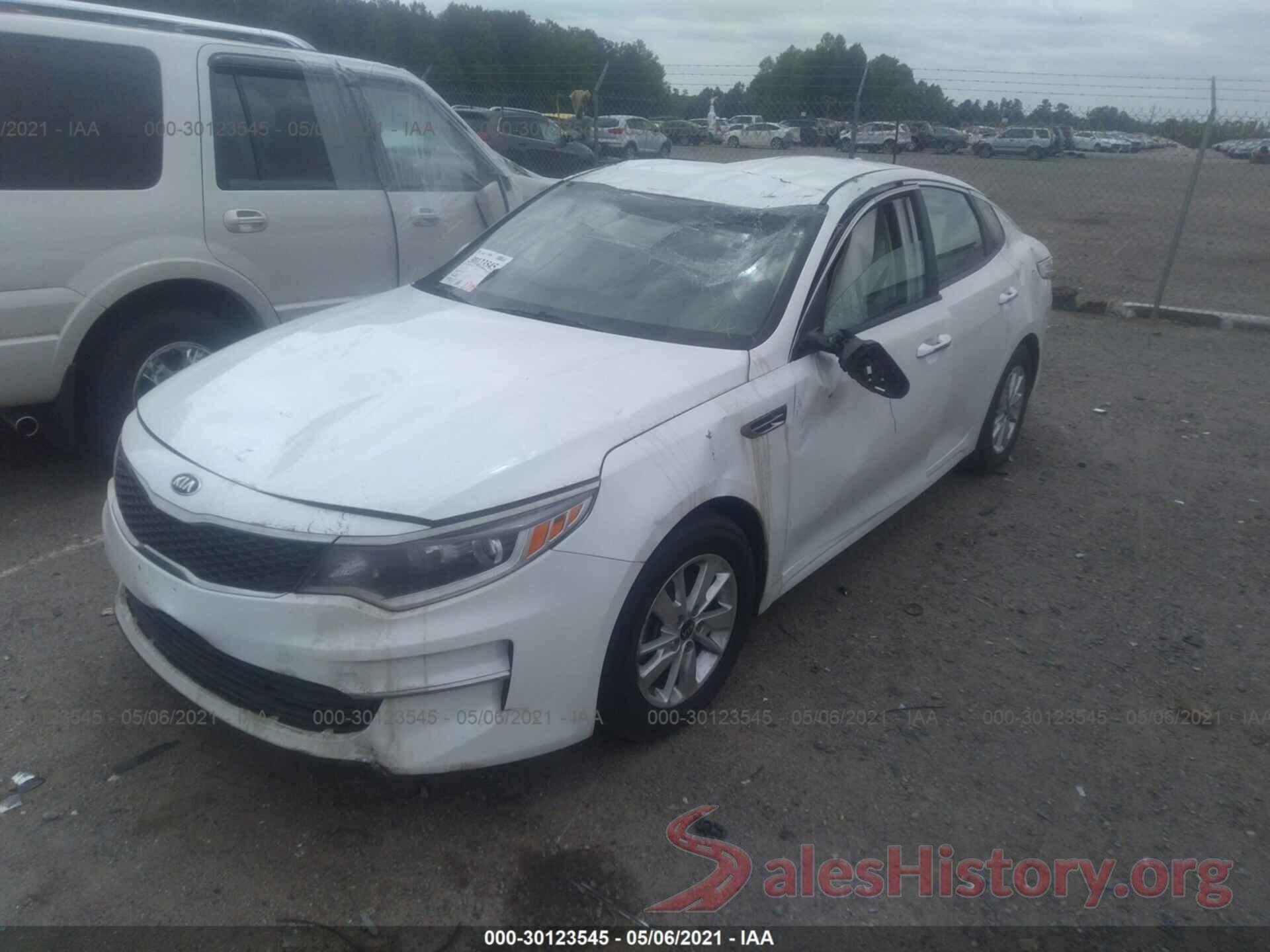 5XXGT4L38GG017110 2016 KIA OPTIMA