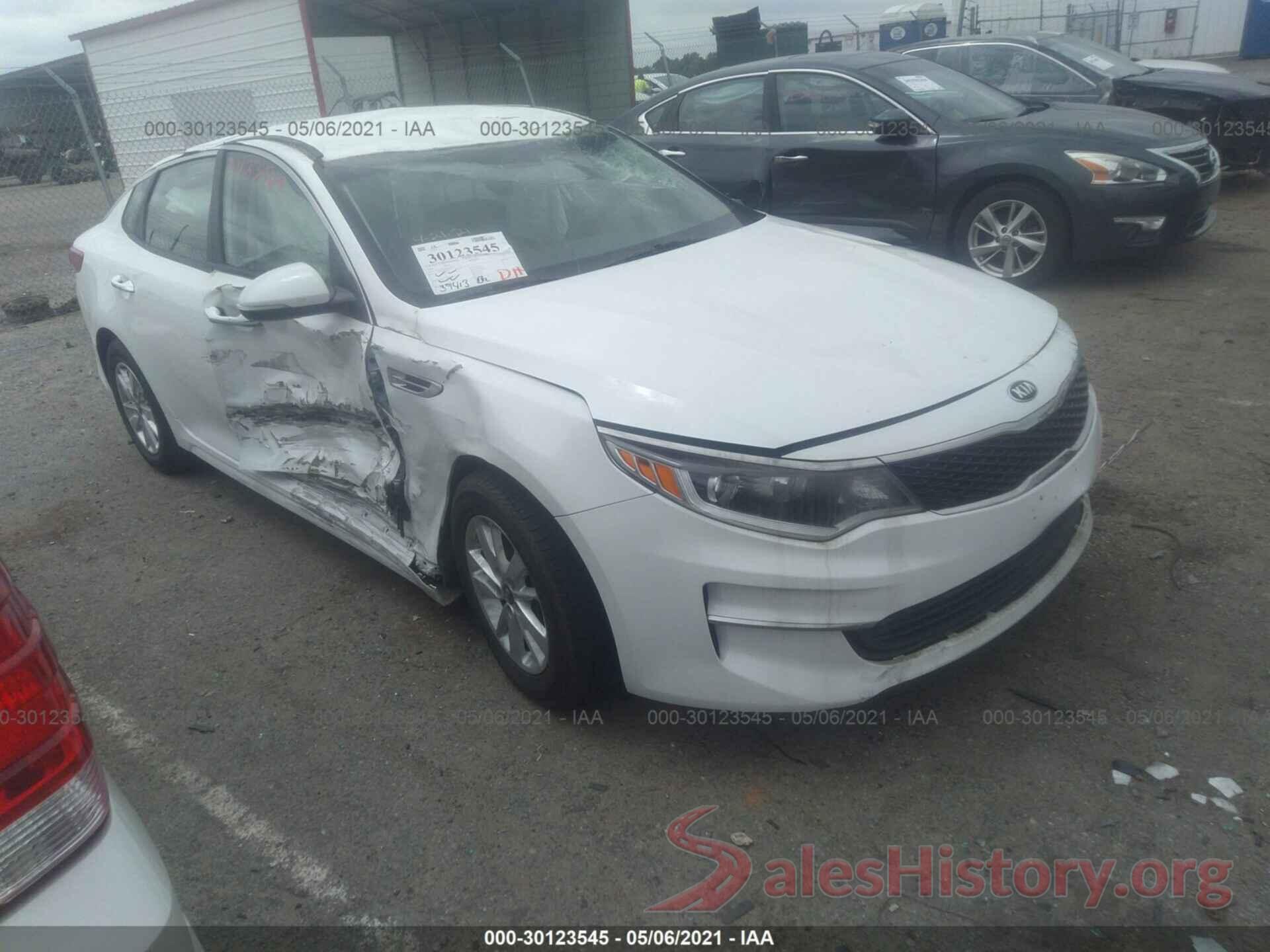 5XXGT4L38GG017110 2016 KIA OPTIMA