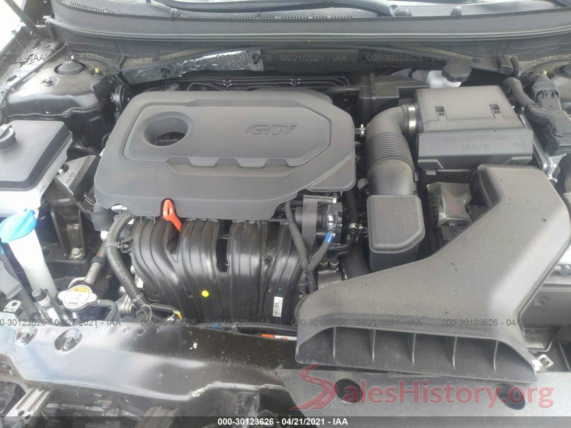 5NPE24AF7KH764010 2019 HYUNDAI SONATA