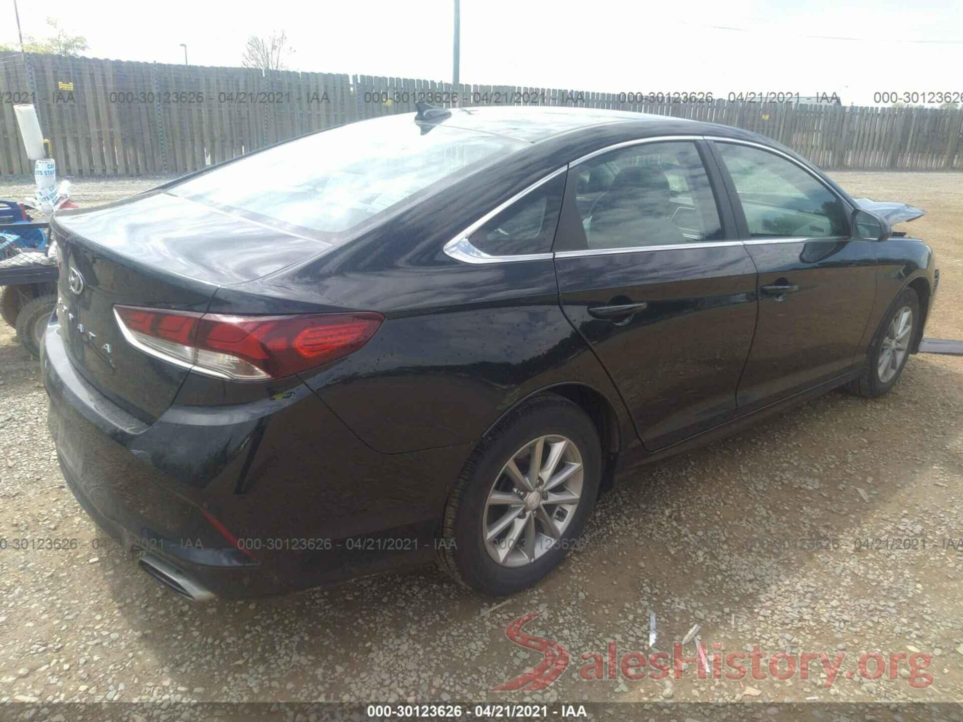 5NPE24AF7KH764010 2019 HYUNDAI SONATA