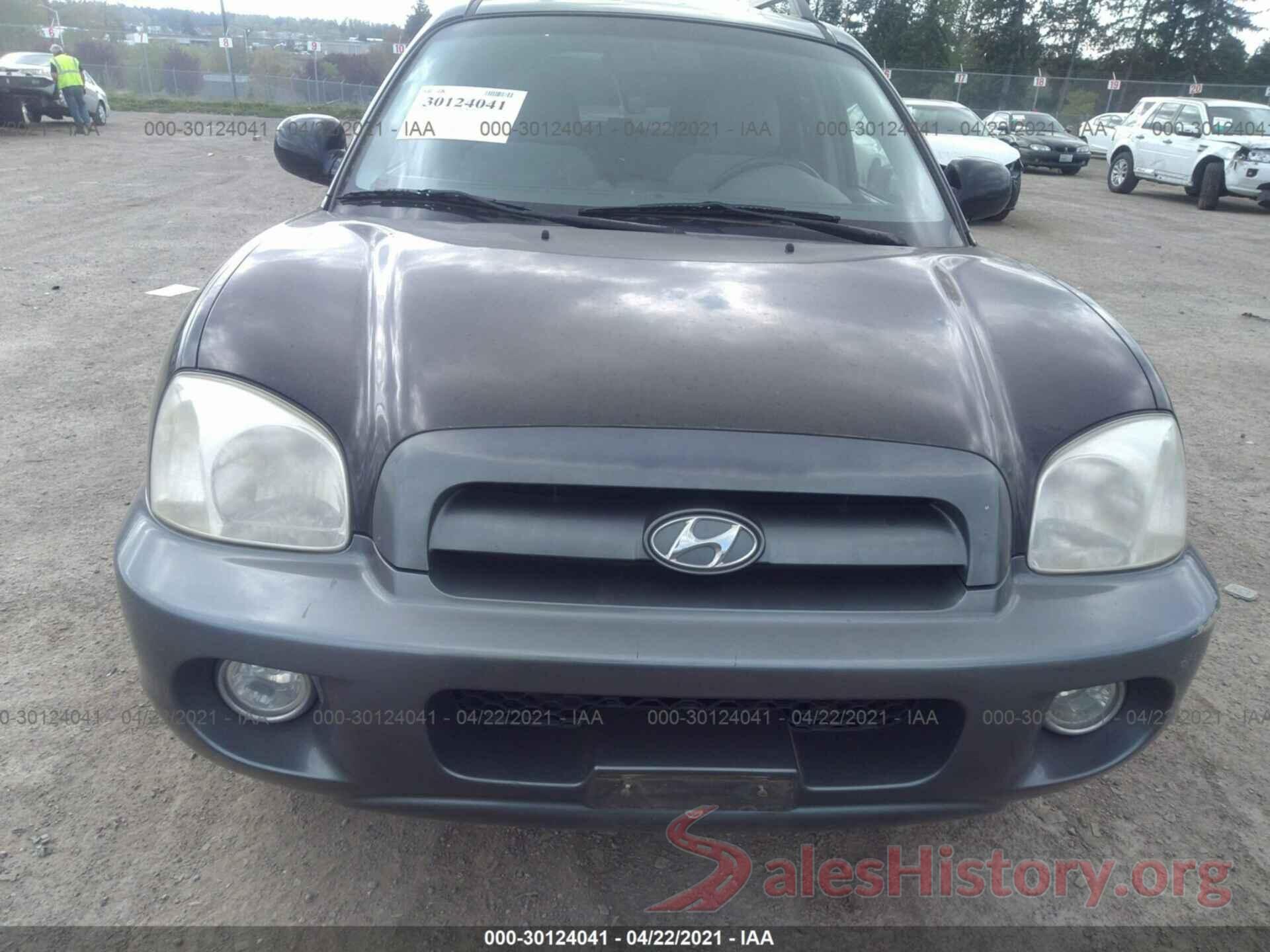 5XYPKDA59HG246576 2006 HYUNDAI SANTA FE