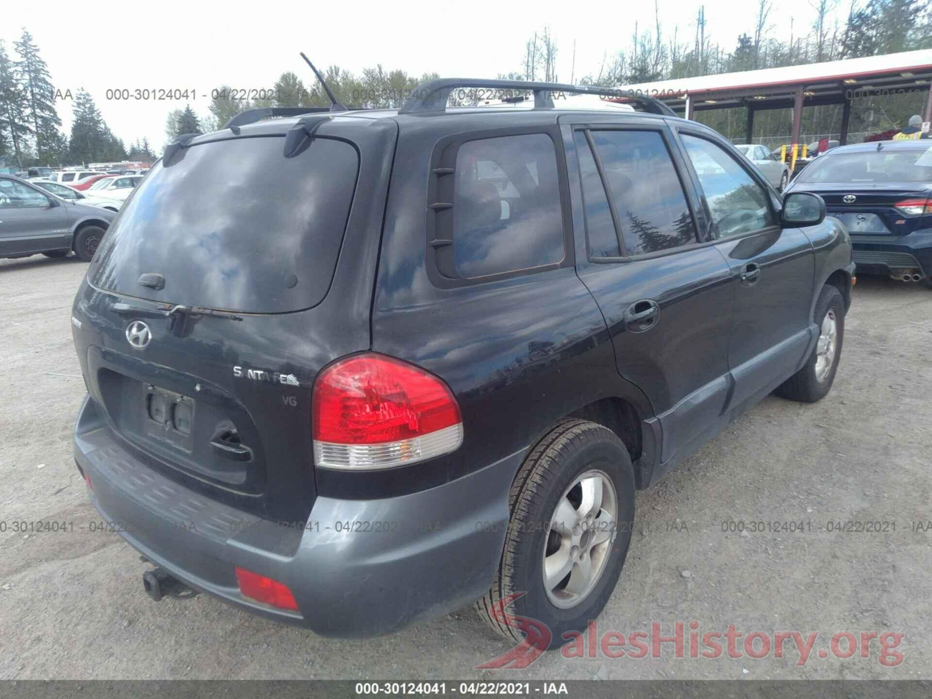 5XYPKDA59HG246576 2006 HYUNDAI SANTA FE