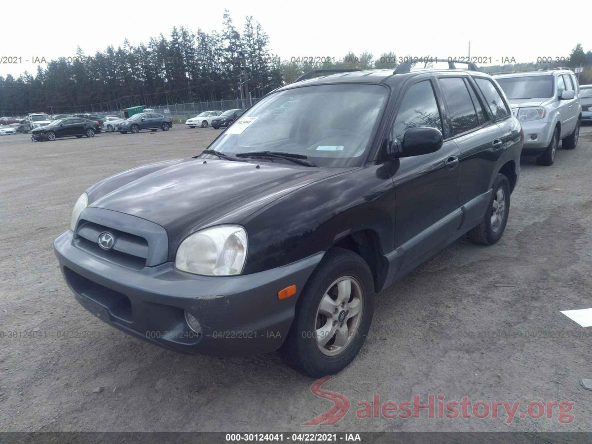 5XYPKDA59HG246576 2006 HYUNDAI SANTA FE