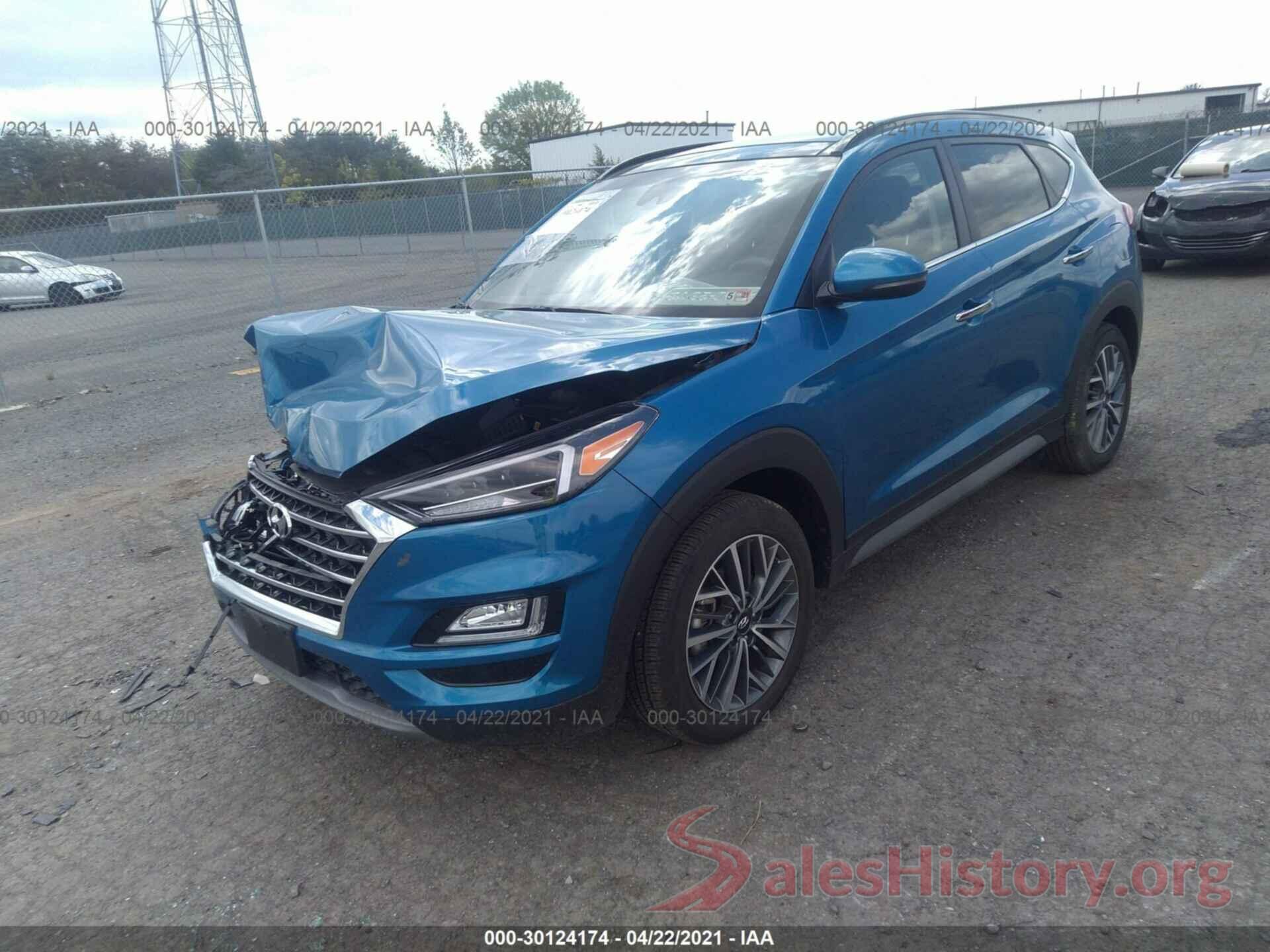 KM8J3CAL2KU012129 2019 HYUNDAI TUCSON