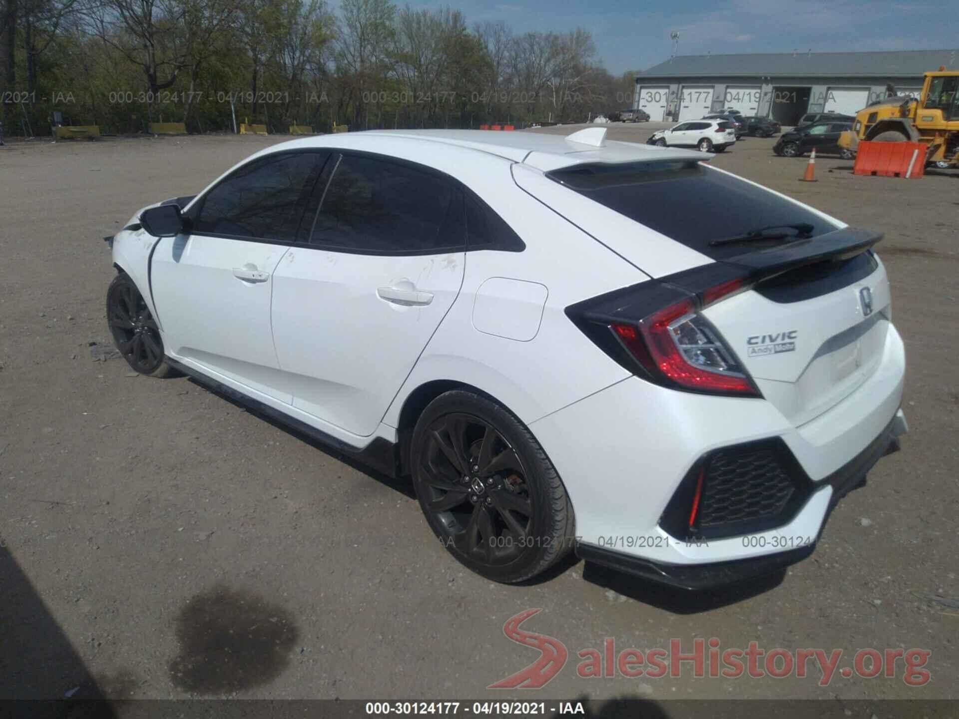 SHHFK7H96HU214714 2017 HONDA CIVIC HATCHBACK