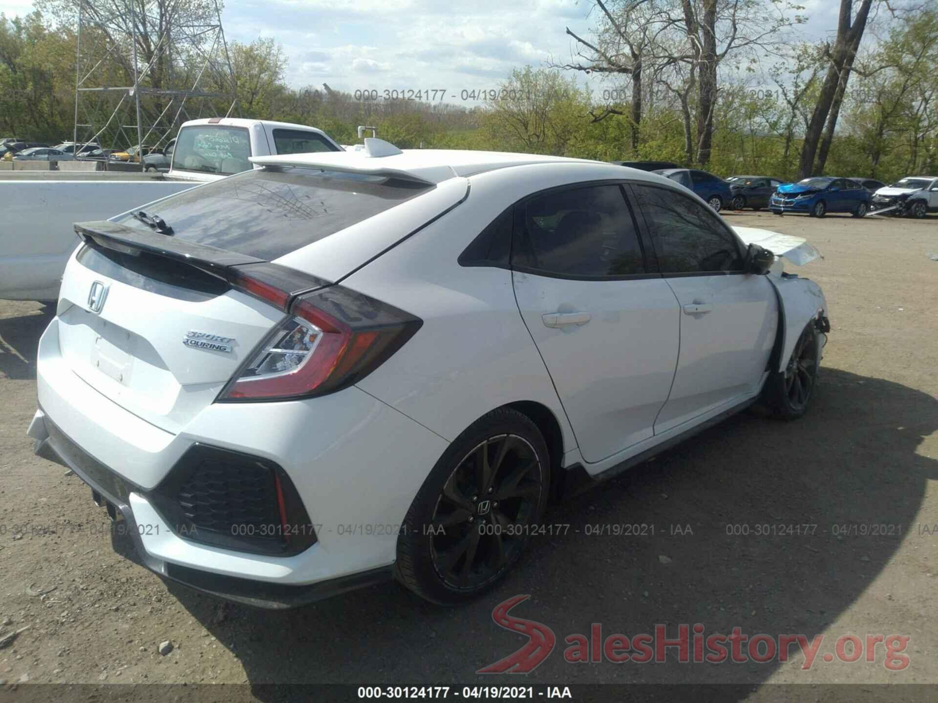 SHHFK7H96HU214714 2017 HONDA CIVIC HATCHBACK