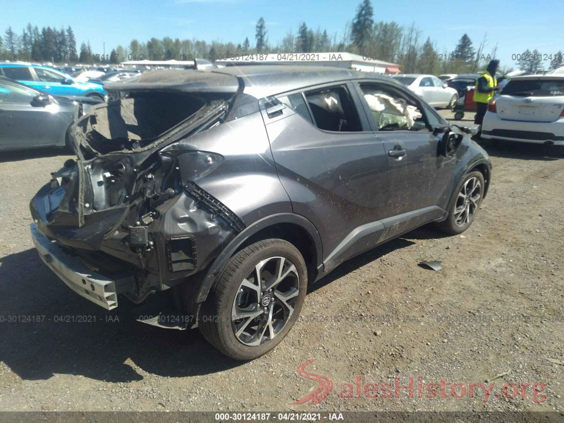 JTNKHMBX7K1014778 2019 TOYOTA C-HR